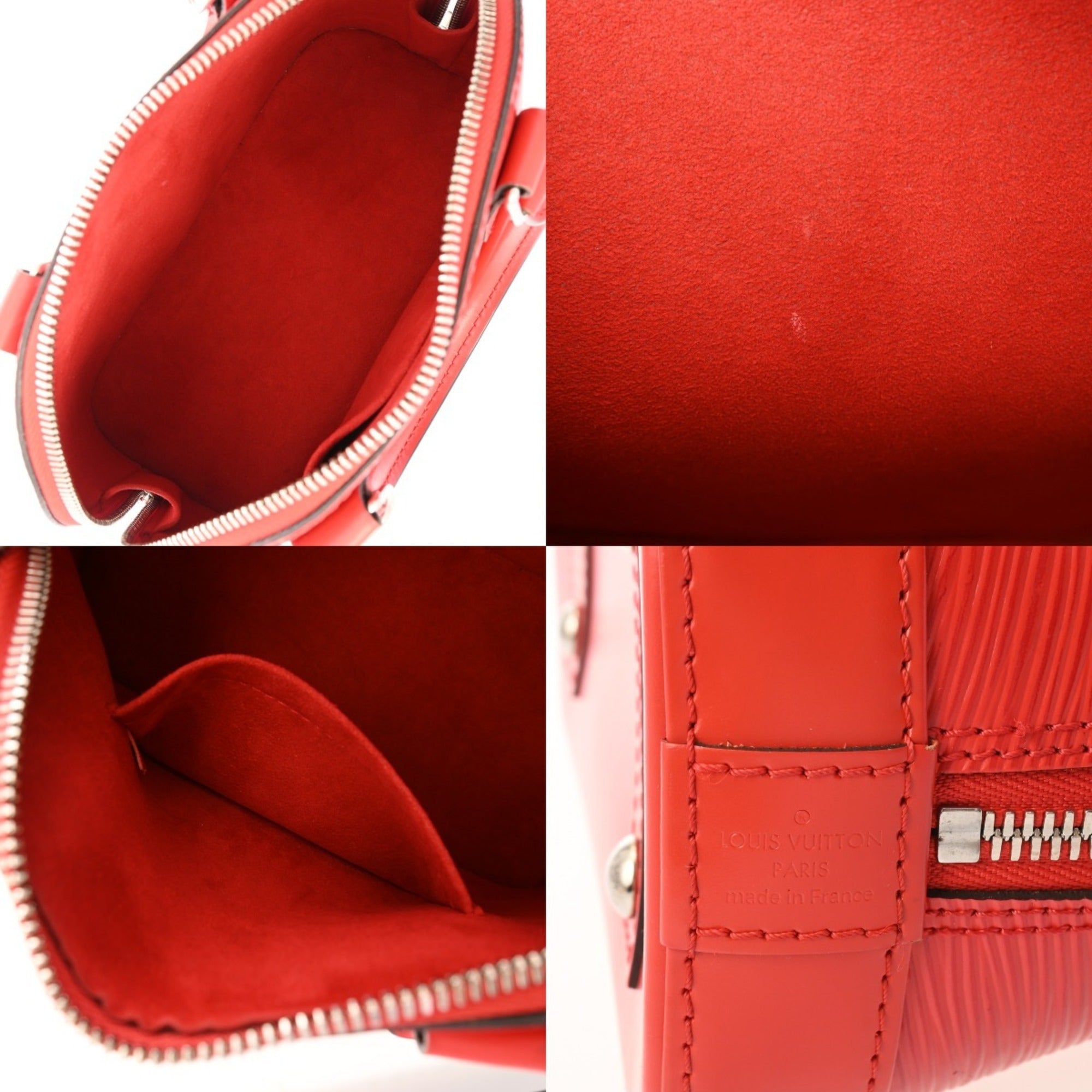 Louis Vuitton Coquelicots Leather Handbag (Pre-Owned)