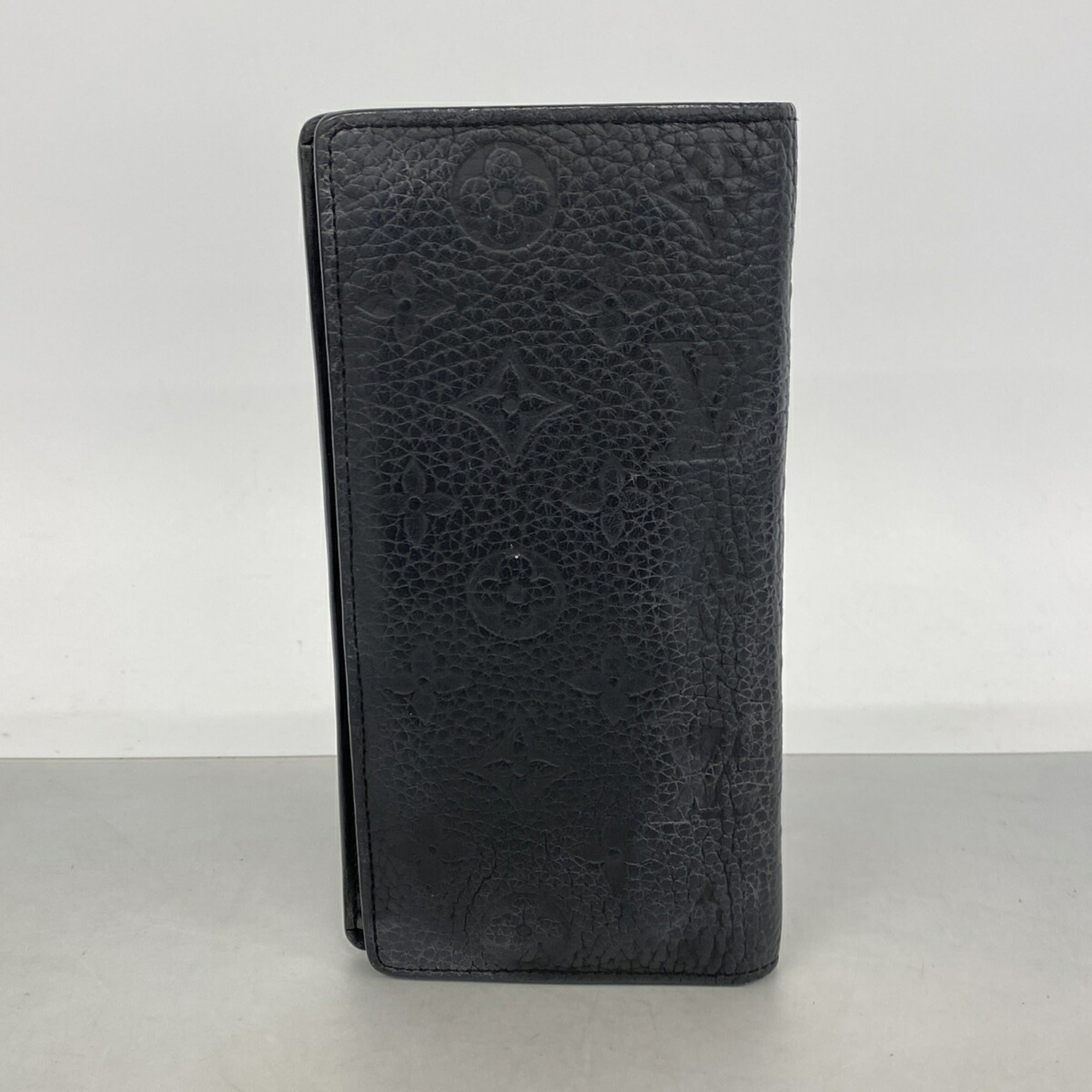 Louis Vuitton Black Long Wallet (Bi-Fold) (Pre-Owned)