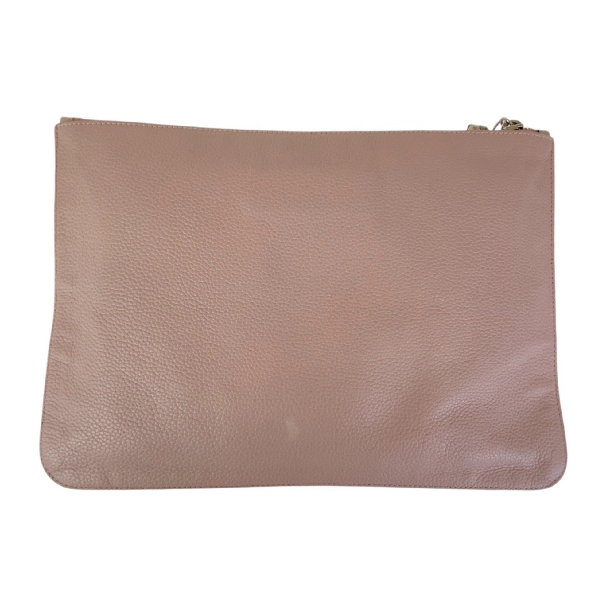 Alexander Mcqueen Pink Leather Clutch Bag (Pre-Owned)