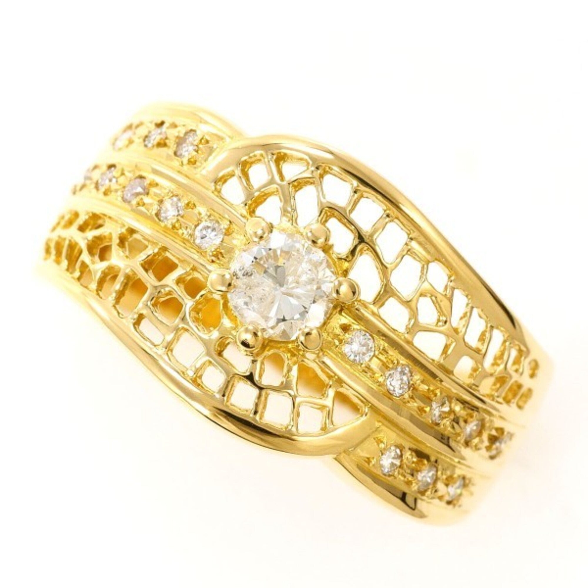 Unbranded Yellow Gold Yellow Gold (18K) Band Ring (Pre-Owned)