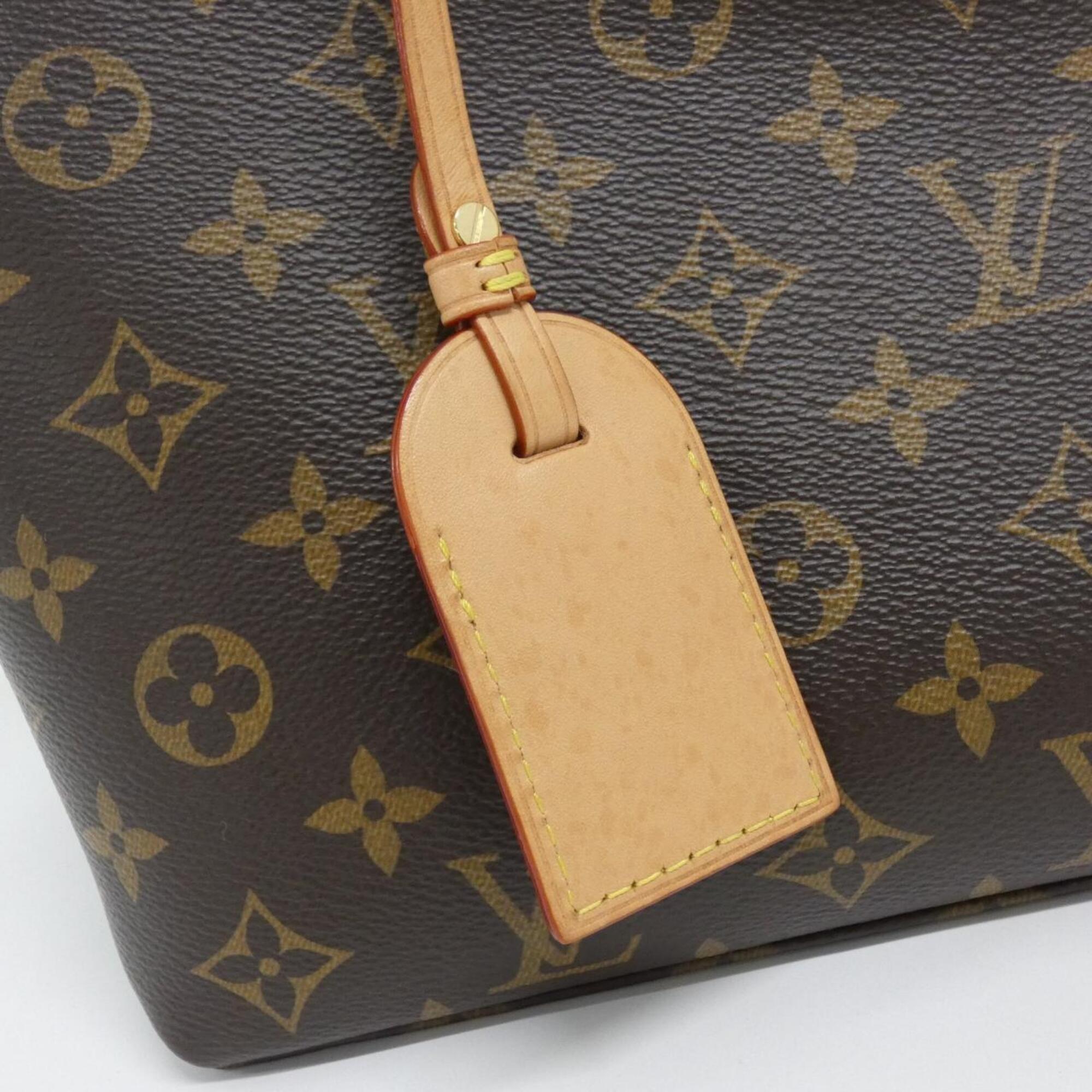 Louis Vuitton Brown Coated Canvas Handbag (Pre-Owned)