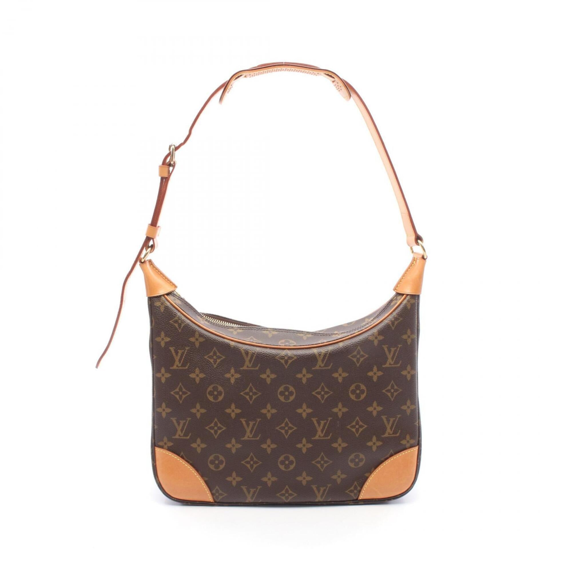 Louis Vuitton Brown Pvc Leather Handbag Shoulder Bag (Pre-Owned)