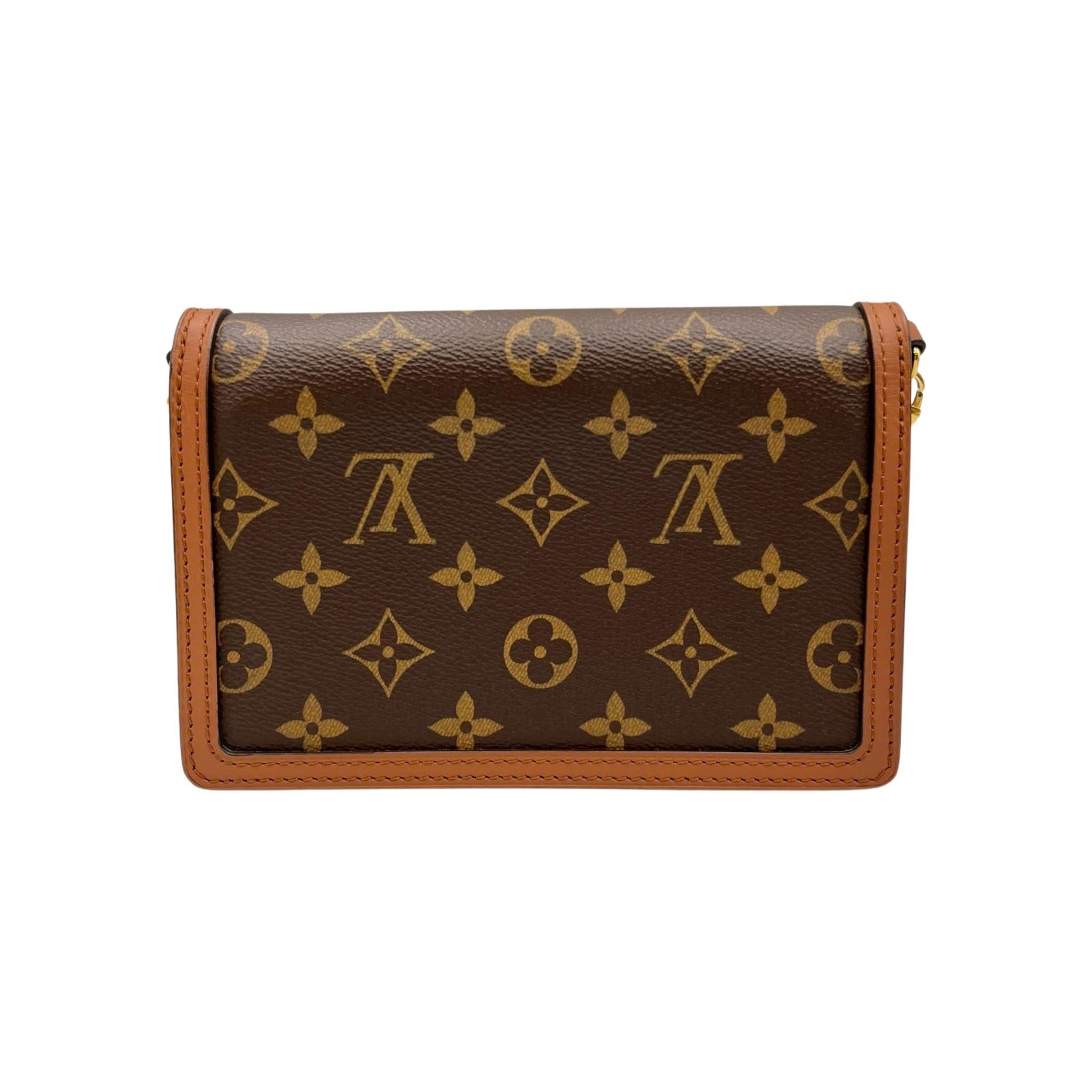 Louis Vuitton Brown Leather Shoulder Bag (Pre-Owned)