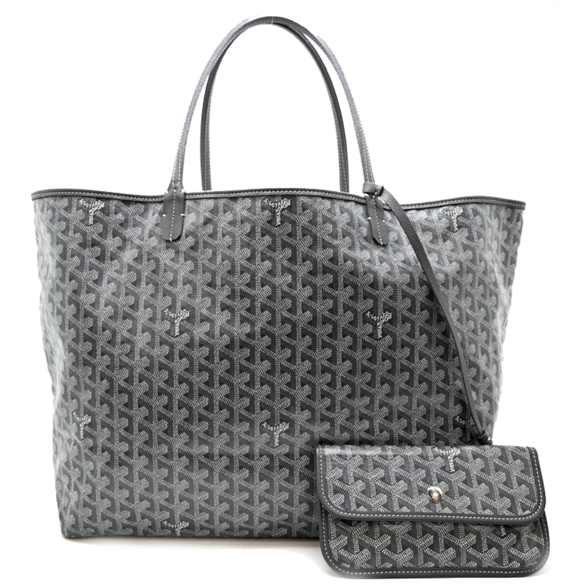 Goyard Gray Coated Canvas Tote Bag (Pre-Owned)