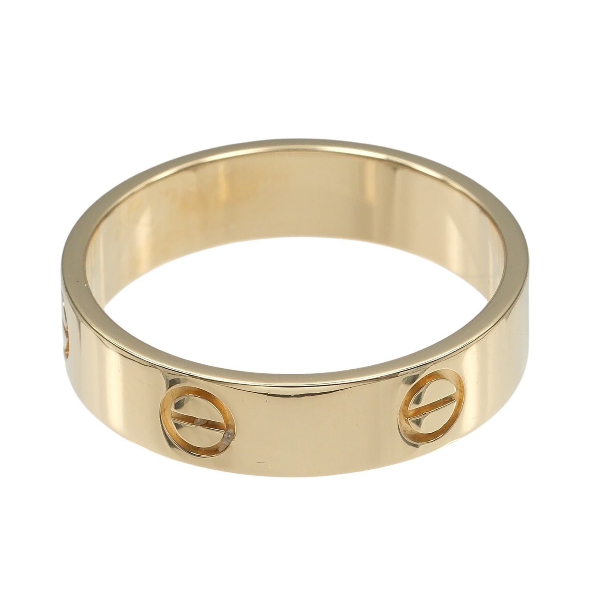 Cartier Love Yellow Gold (18K) Band Ring (Pre-Owned)