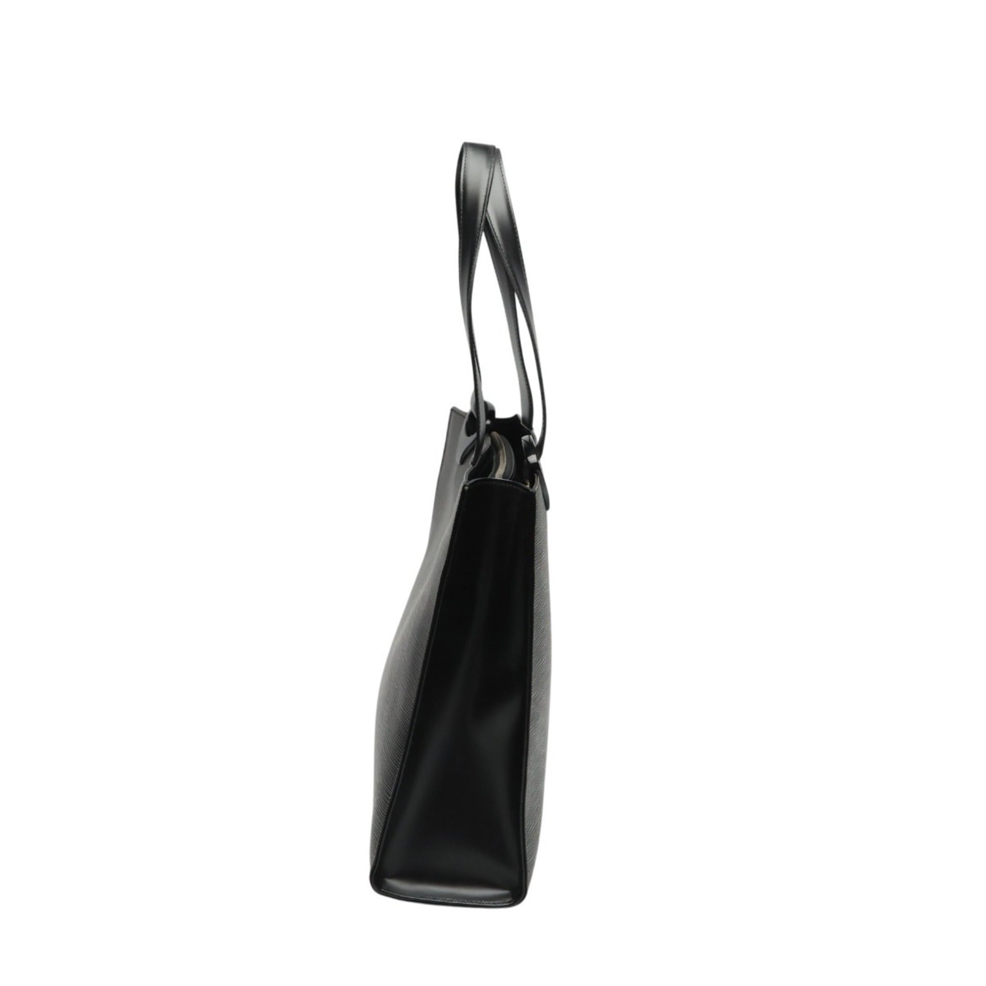 Louis Vuitton Black Epi Leather Shoulder Bag Tote Bag (Pre-Owned)