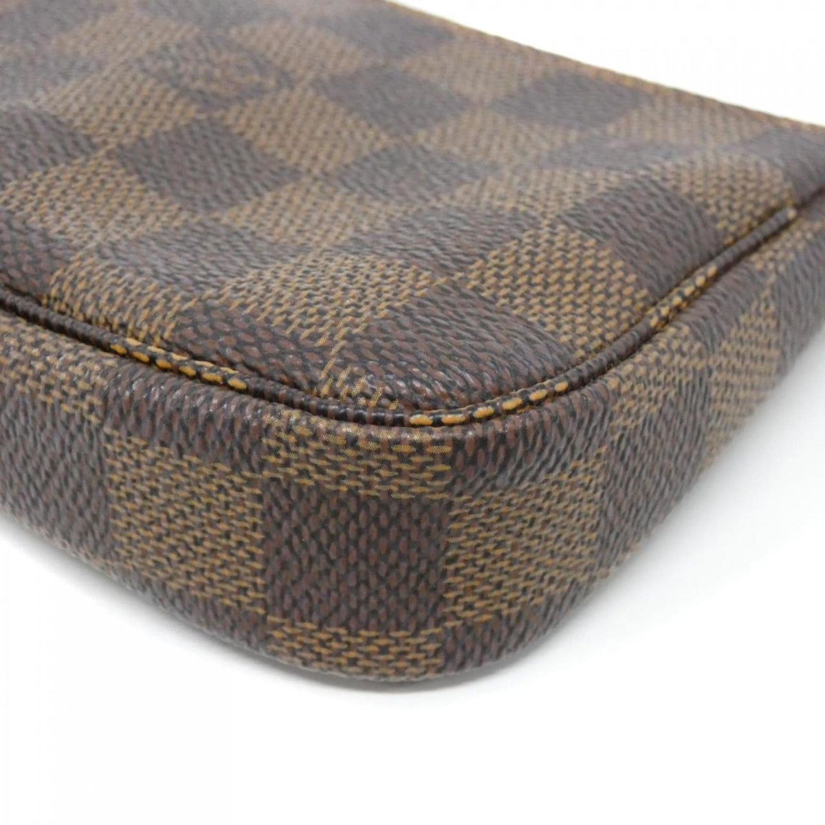 Louis Vuitton Ebene Coated Canvas Pochette Pouch (Pre-Owned)
