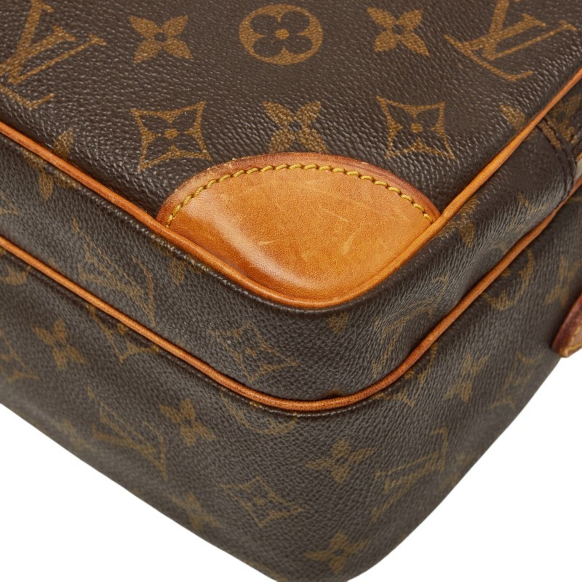 Louis Vuitton Monogram Brown Pvc Leather Shoulder Bag (Pre-Owned)