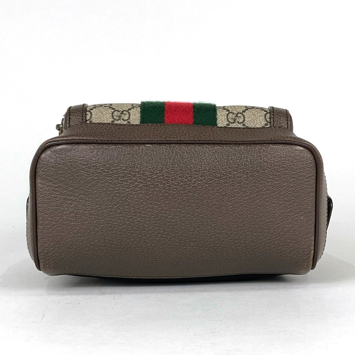 Gucci Beige Gg Supreme Leather Backpack (Pre-Owned)