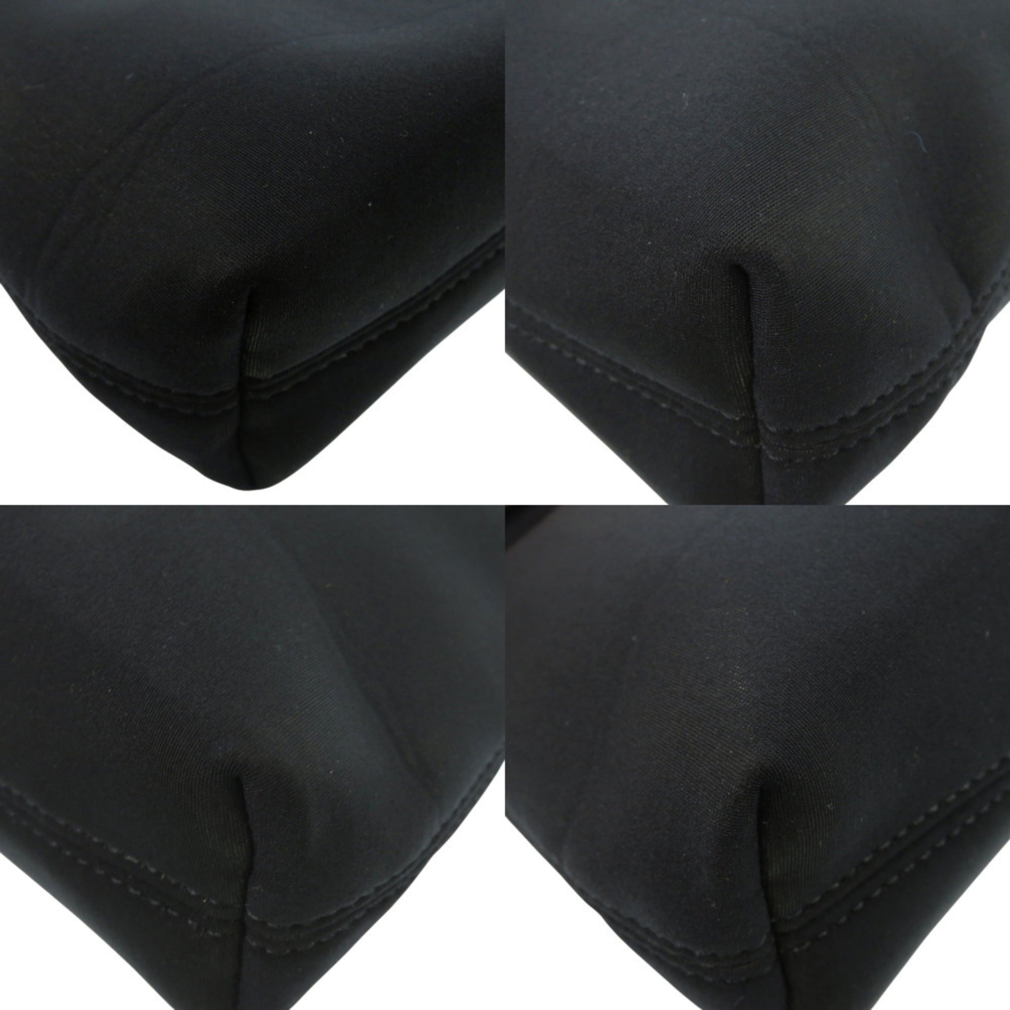Coach Black Urethane Leather Handbag Pouch (Pre-Owned)
