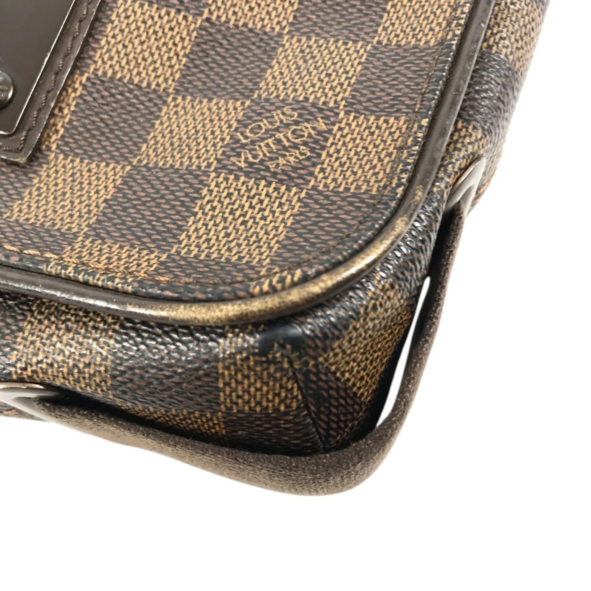 Louis Vuitton Damier Brown Ebene Damier Canvas Shoulder Bag (Pre-Owned)