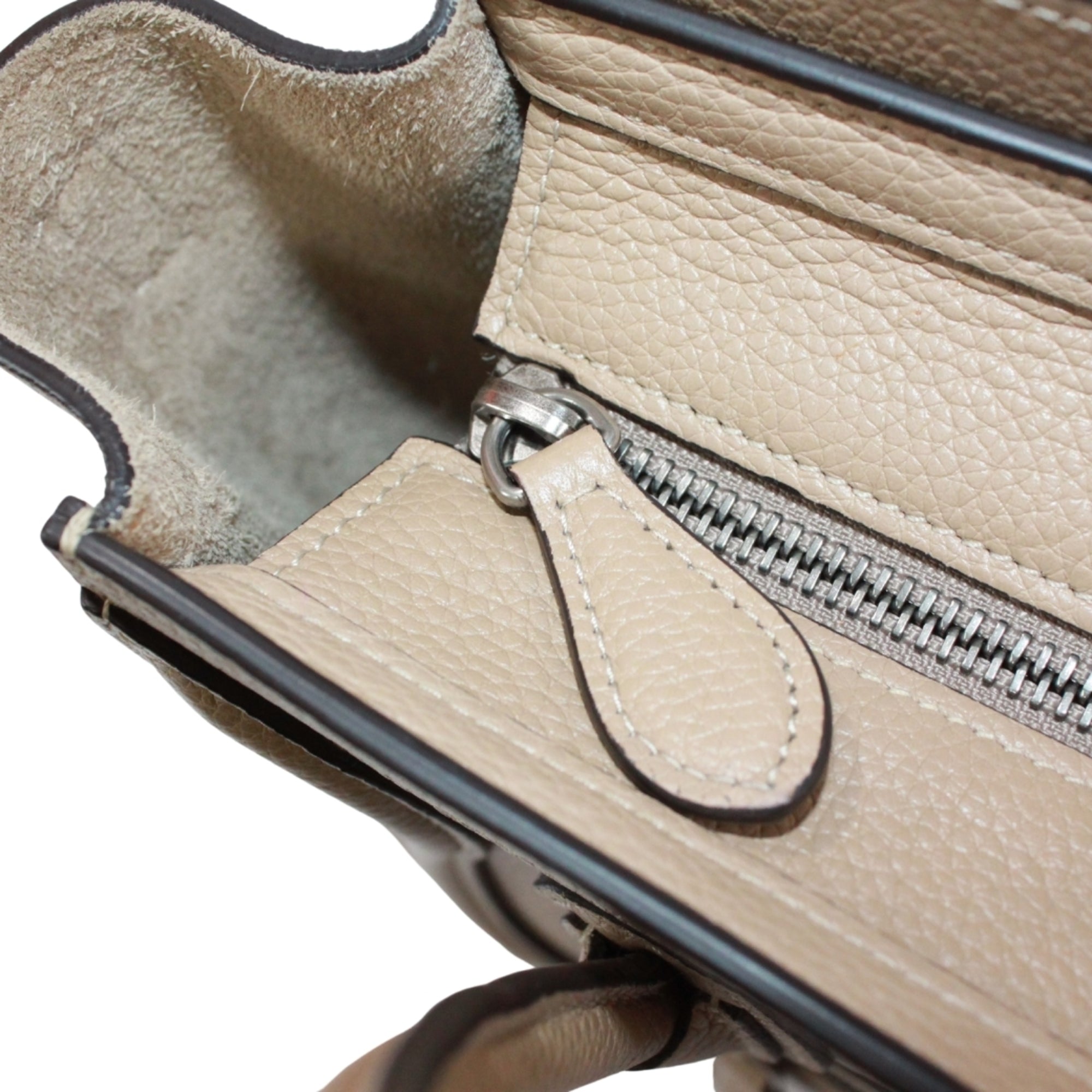 Celine Beige Leather Handbag (Pre-Owned)