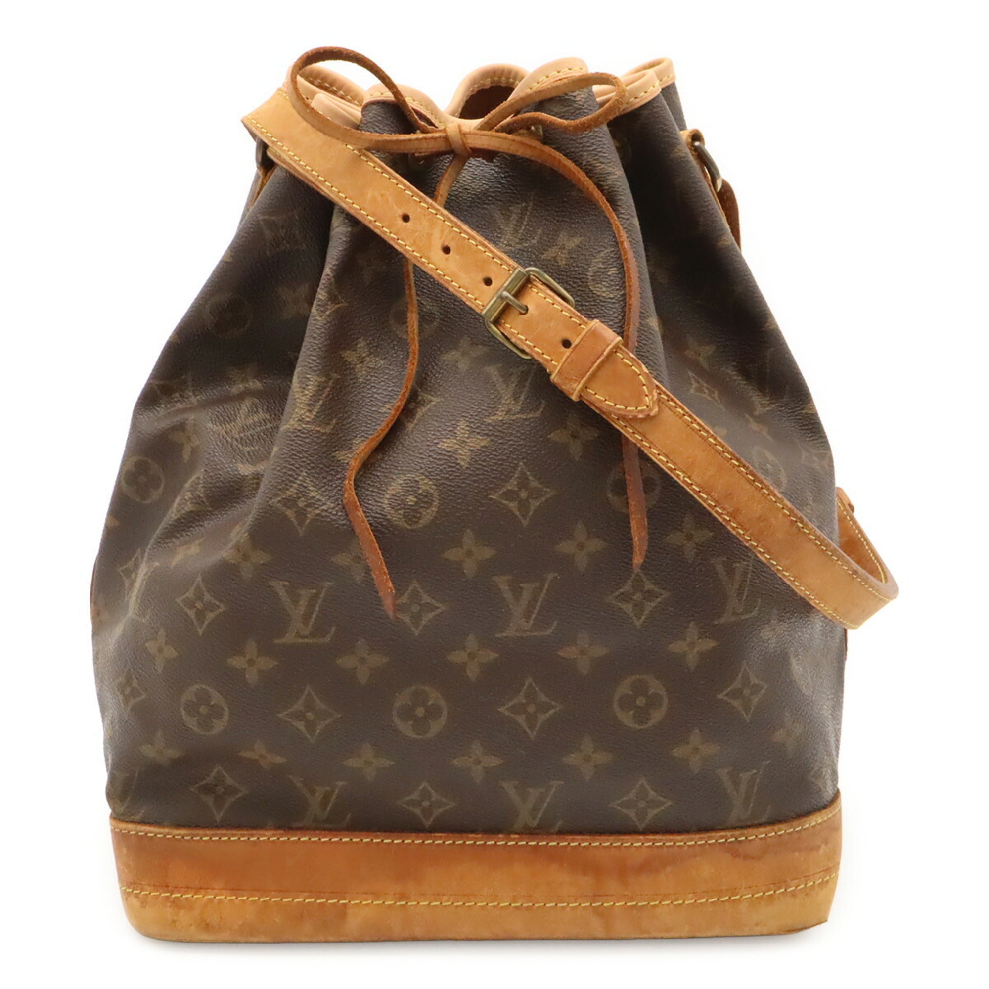 Louis Vuitton Brown Monogram Canvas Pvc Coated Canvas Shoulder Bag (Pre-Owned)