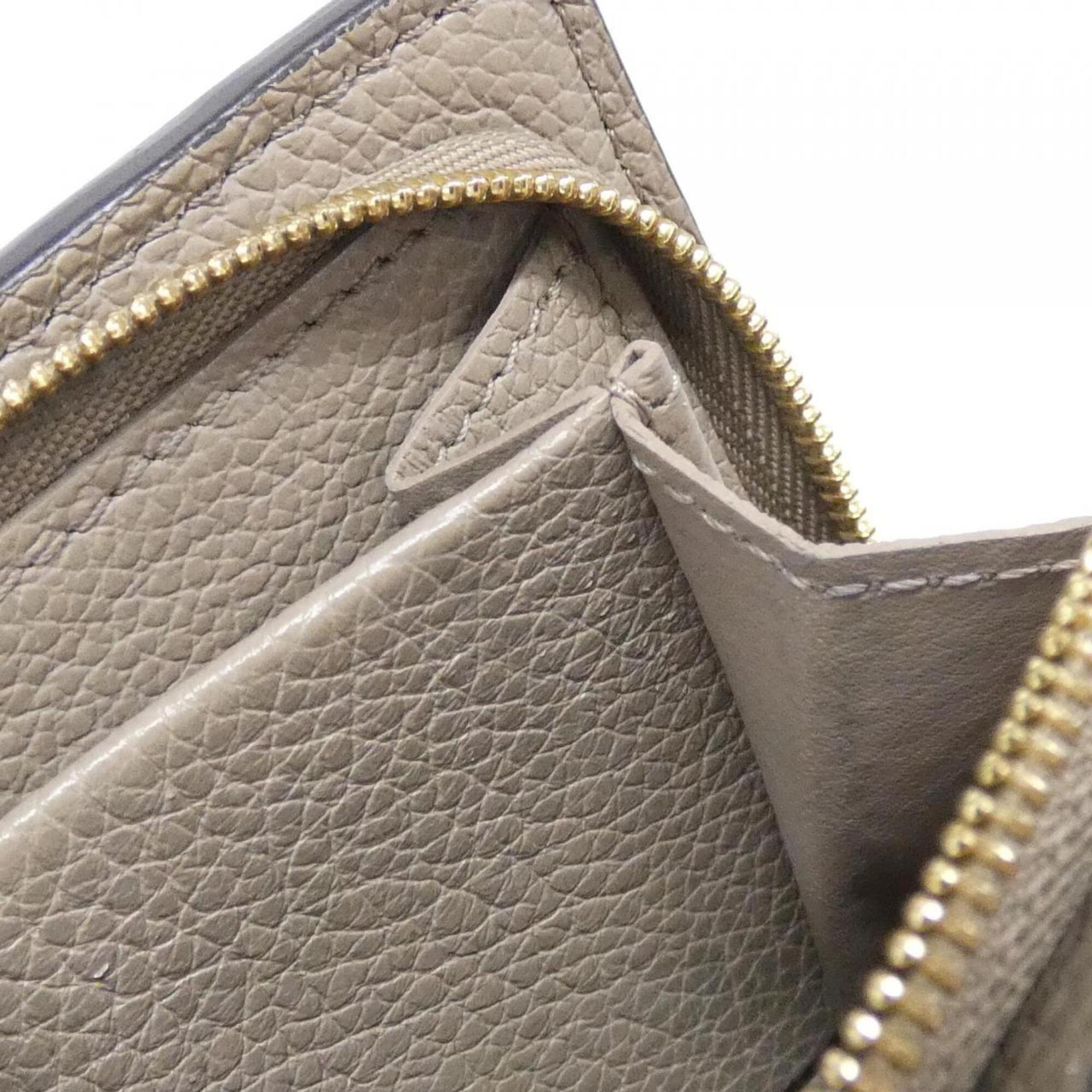 Louis Vuitton Monogram Empreinte Tourterelle Leather Coin Purse/Coin Case (Pre-Owned)