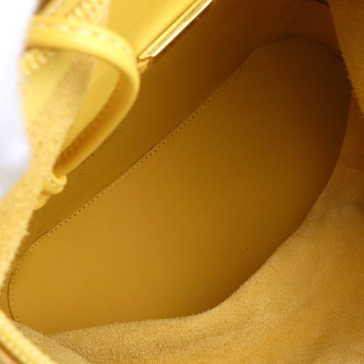 Loewe Yellow Leather Backpack (Pre-Owned)