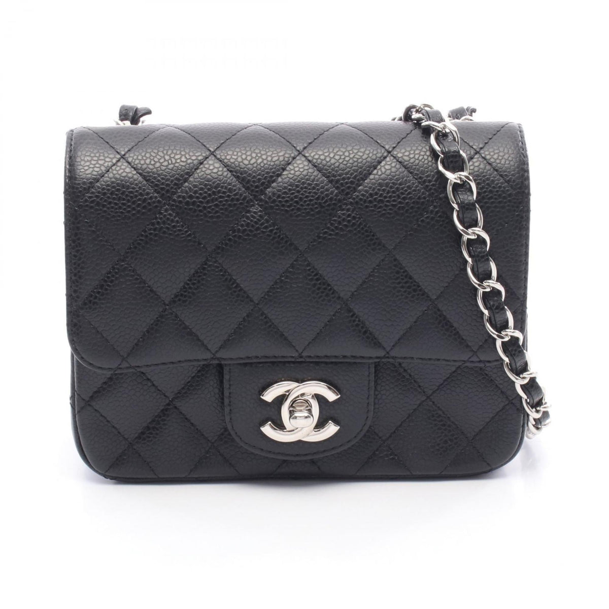 Chanel Black Leather Shoulder Bag (Pre-Owned)