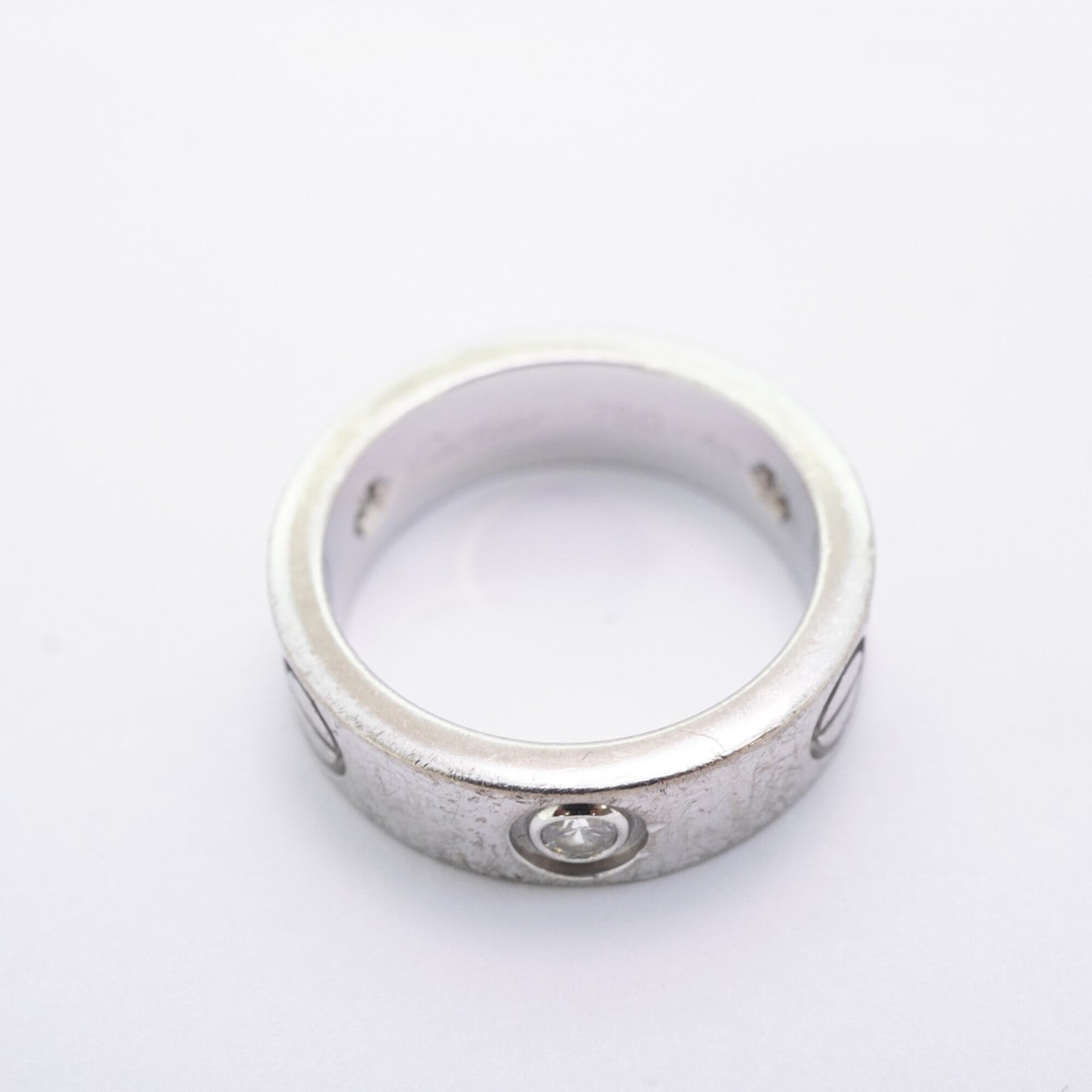 Cartier White Gold (18K) Band Ring (Pre-Owned)
