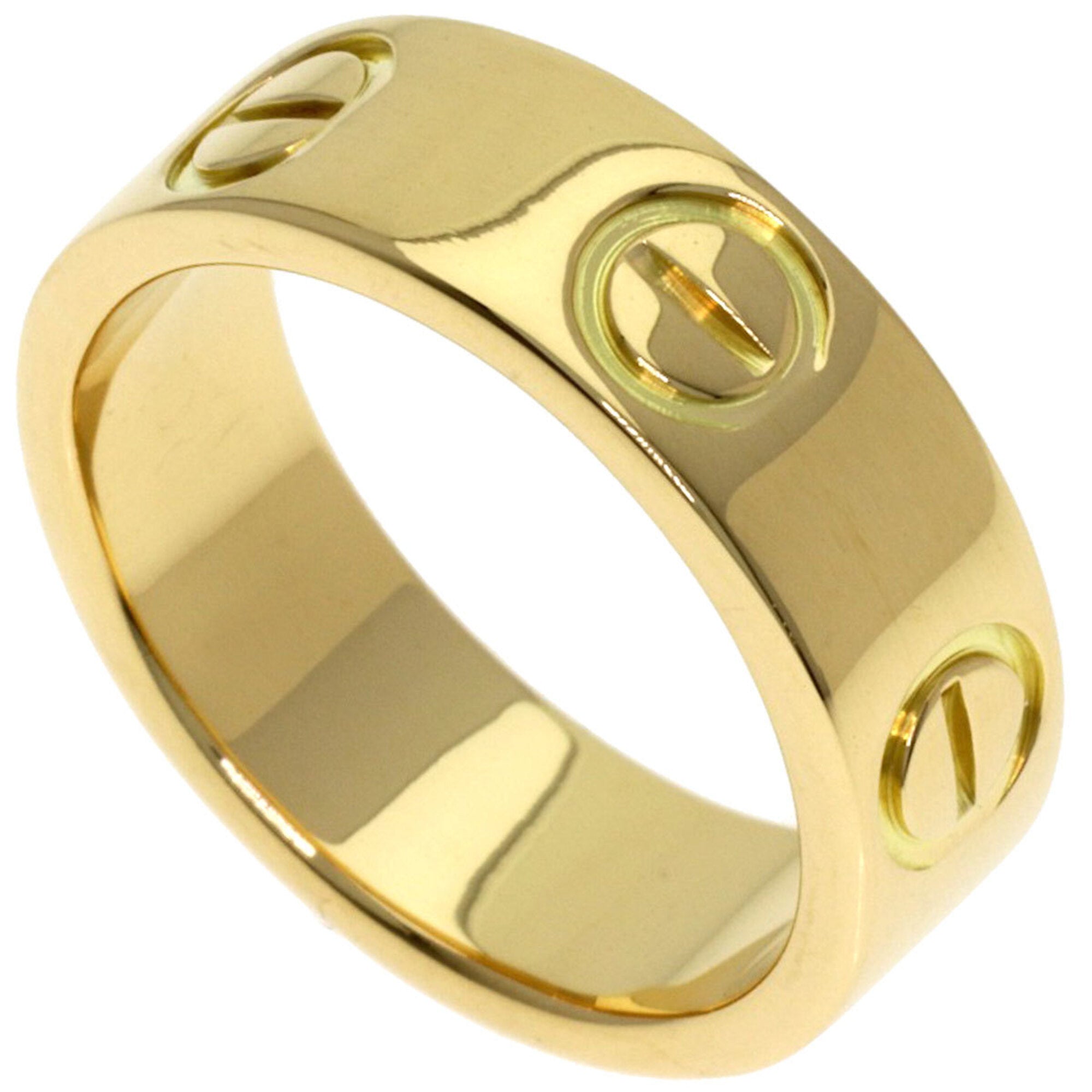 Cartier Love Yellow Gold (18K) Band Ring (Pre-Owned)