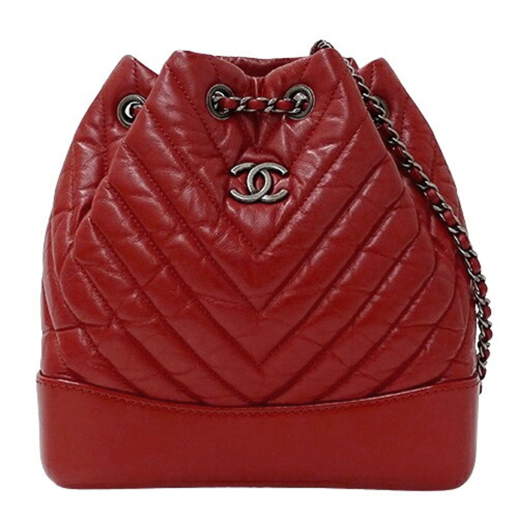 Chanel Gabriel Red Color Baguette Bag (Pre-Owned)