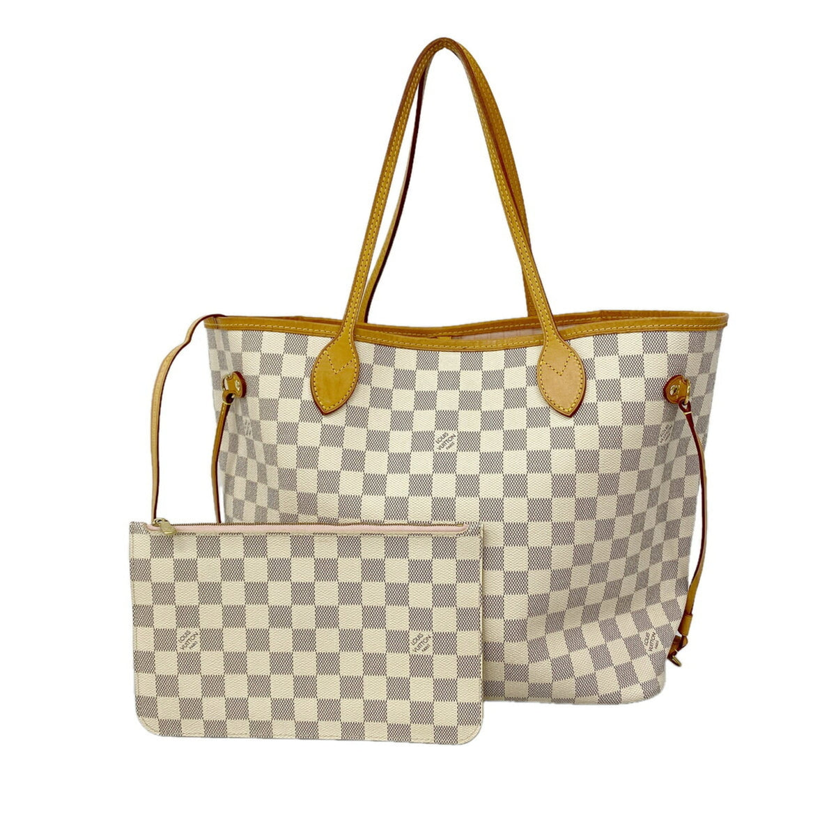 Louis Vuitton White Tote Bag (Pre-Owned)