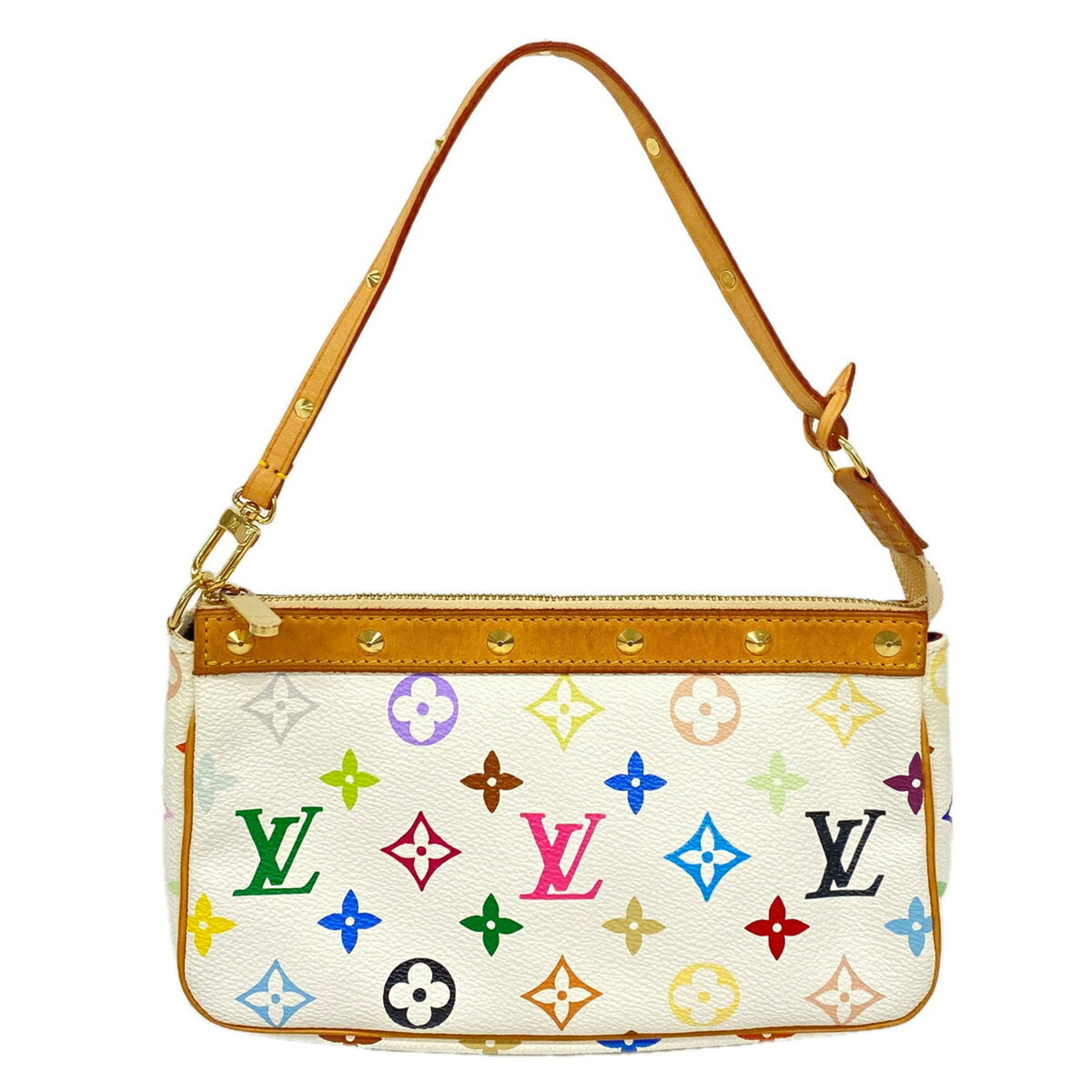 Louis Vuitton Blanc Pouch (Pre-Owned)
