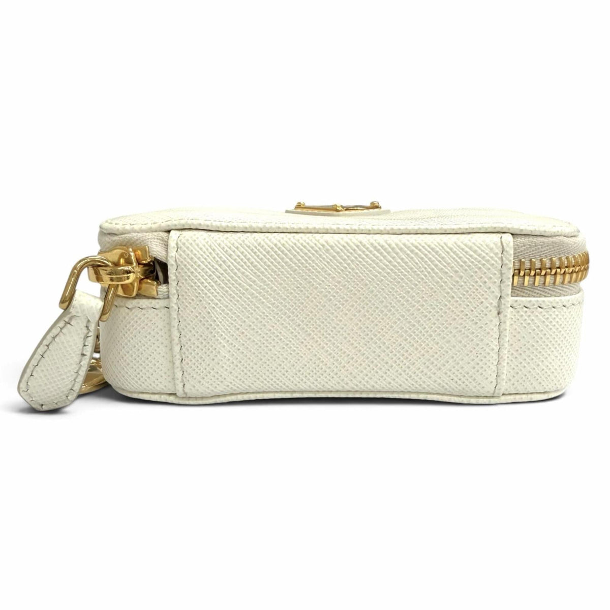 Prada White Leather Pouch (Pre-Owned)