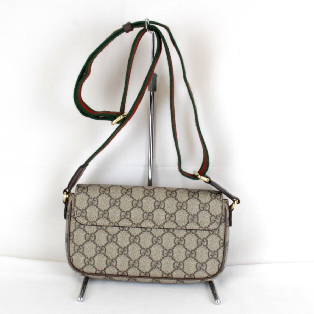 Gucci Brown Gg Supreme Shoulder Bag (Pre-Owned)