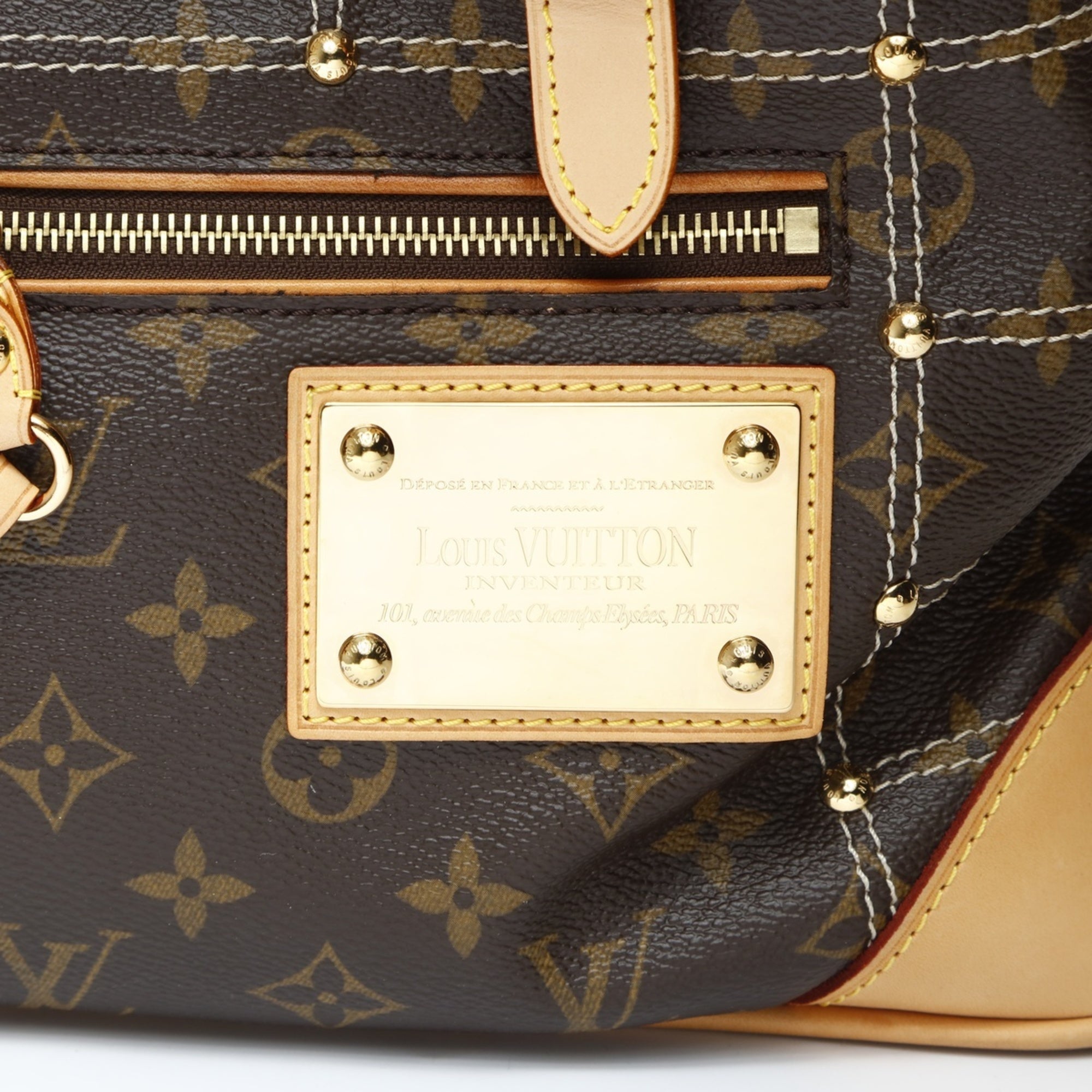 Louis Vuitton Brown Handbag (Pre-Owned)