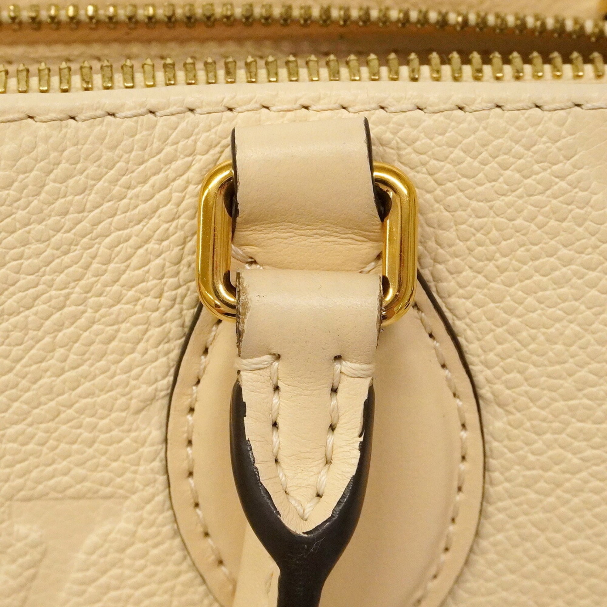 Louis Vuitton Cream Handbag (Pre-Owned)