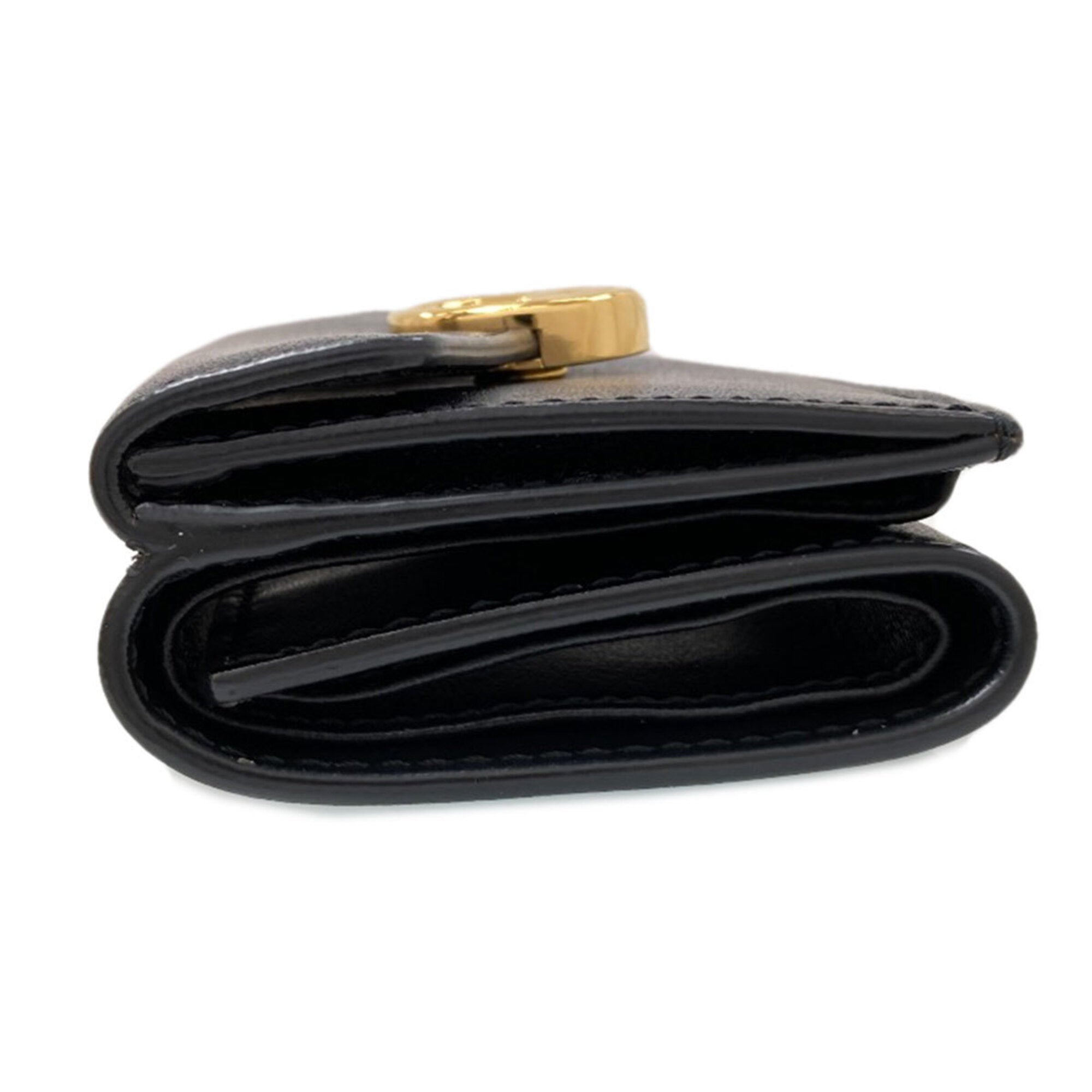 Fendi Black Leather Wallet (Bi-Fold) (Pre-Owned)