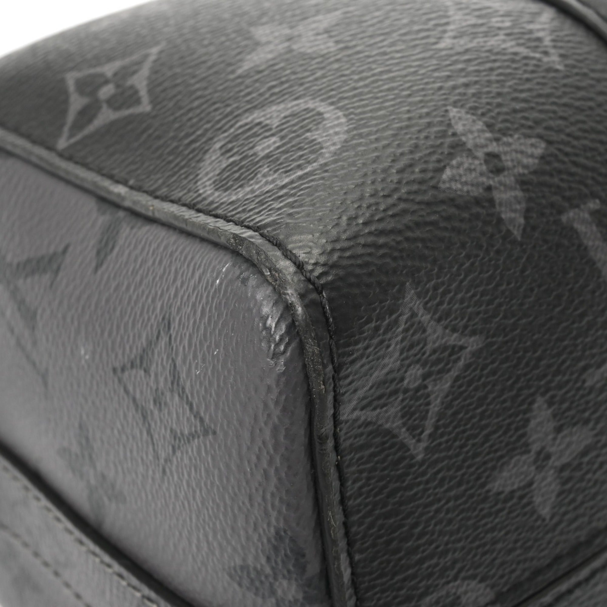 Louis Vuitton Black Gray Monogram Eclipse Monogram Eclipse Shoulder Bag (Pre-Owned)