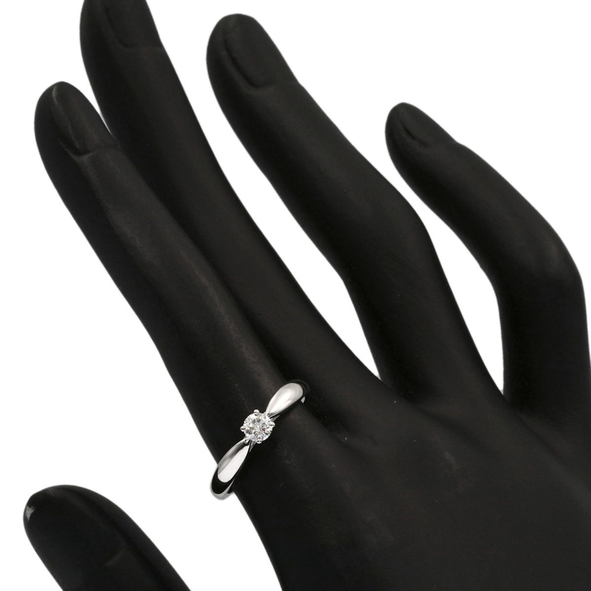 Tiffany Platinum 950 Band Ring (Pre-Owned)