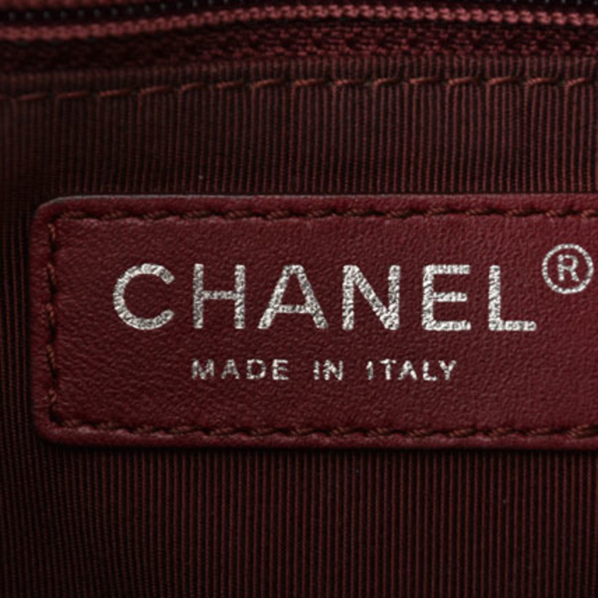 Chanel Bordeaux Saddle Bag Shoulder Bag (Pre-Owned)