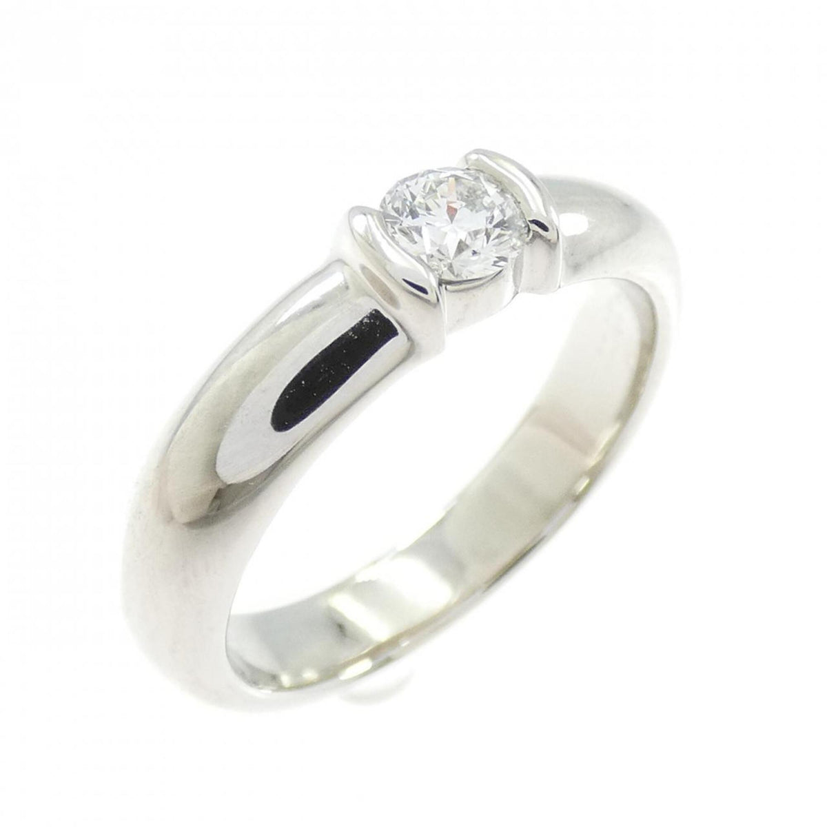Tiffany Platinum 950 Band Ring (Pre-Owned)