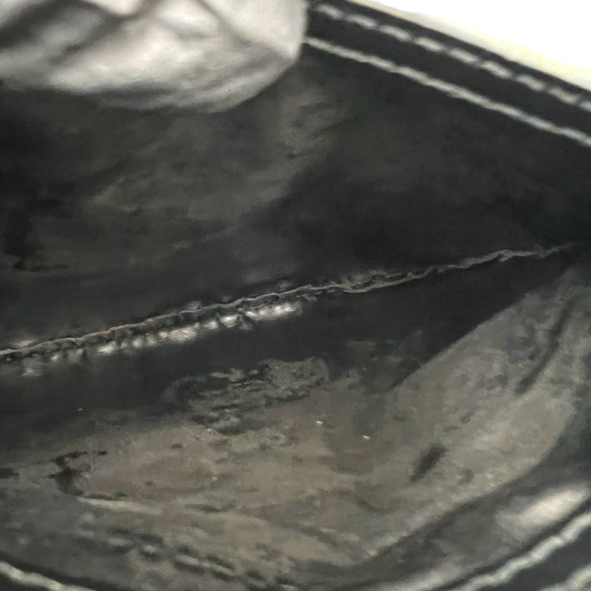 Louis Vuitton Black Leather Boston Bag Handbag (Pre-Owned)