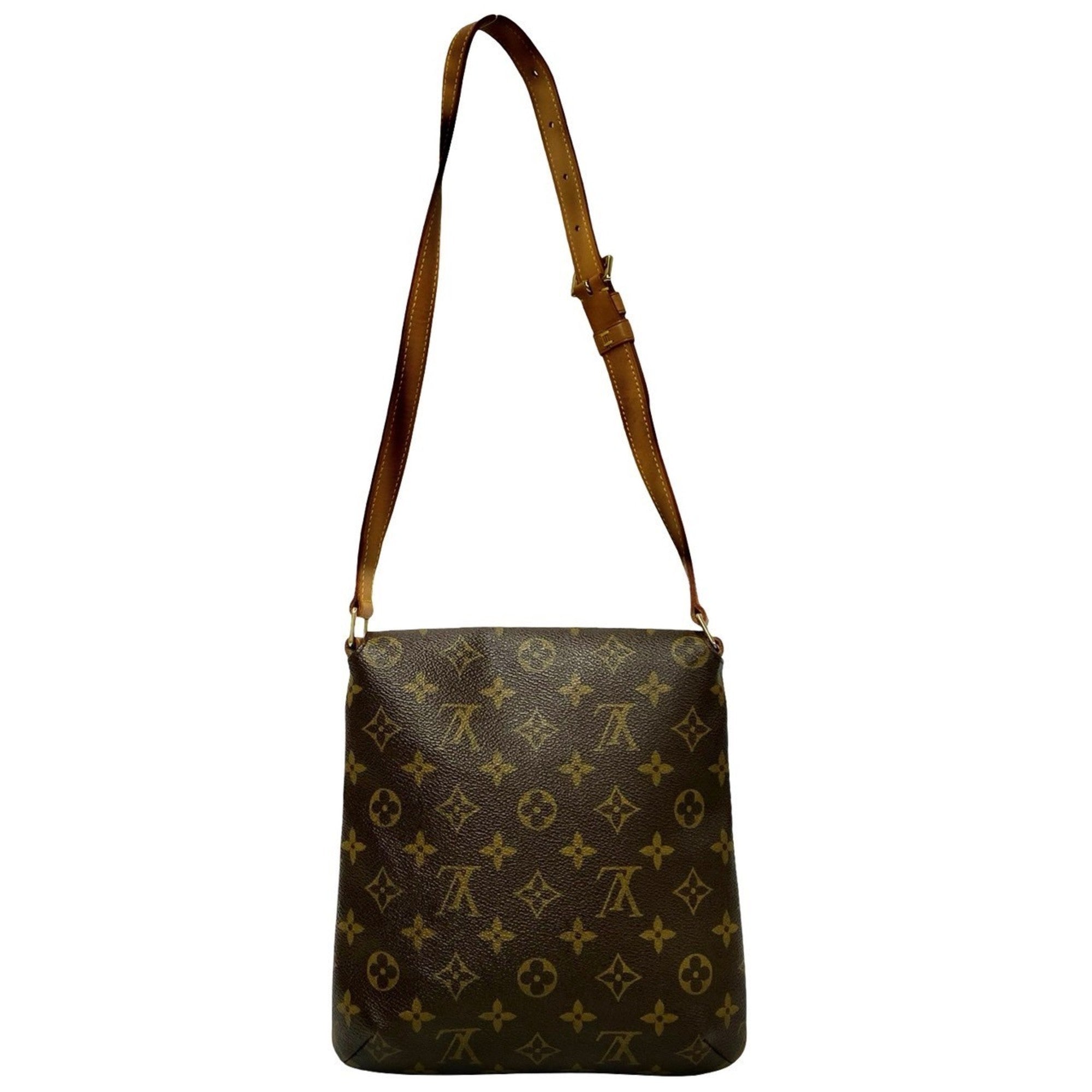 Louis Vuitton Brown Leather Pvc Pochette Shoulder Bag (Pre-Owned)