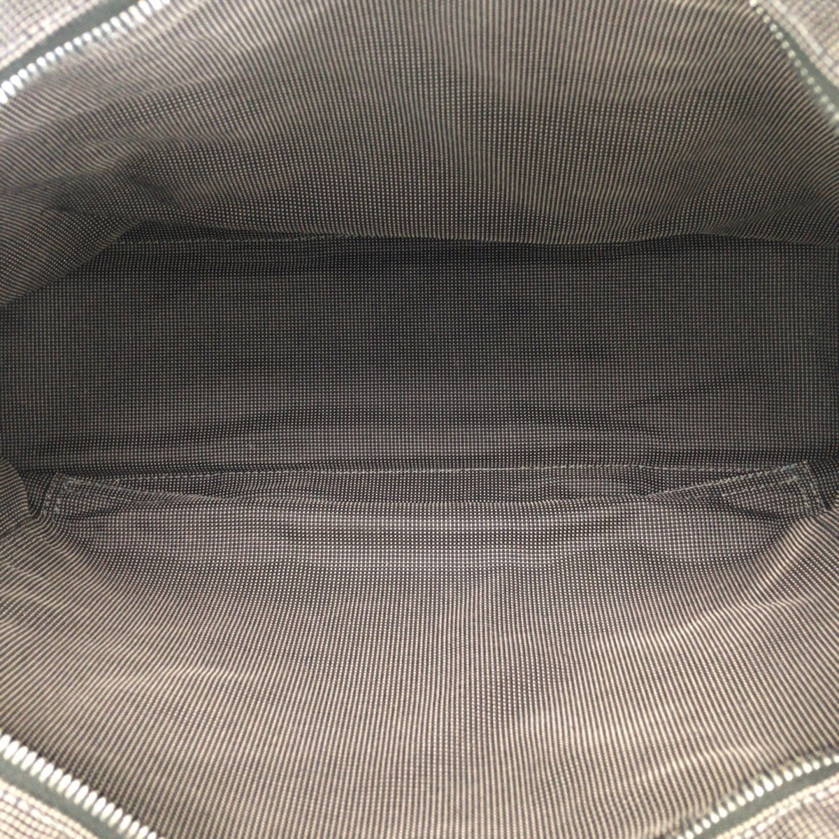 Hermes Gray Polyamide Polyester Handbag Tote Bag (Pre-Owned)