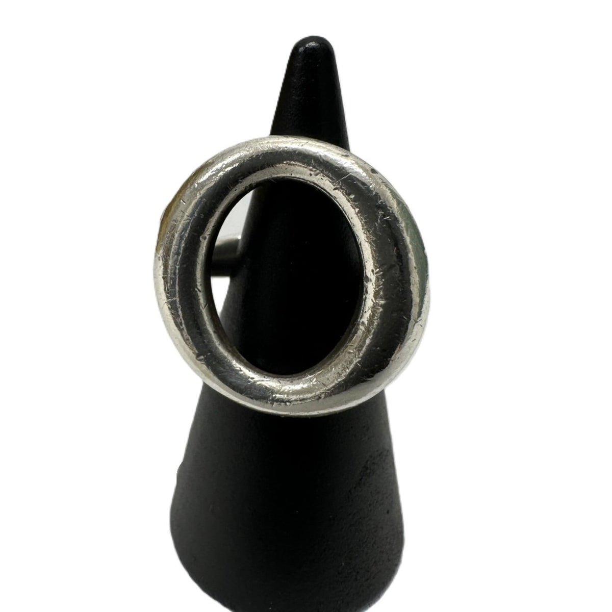 Tiffany Silver Silver Band Ring (Pre-Owned)