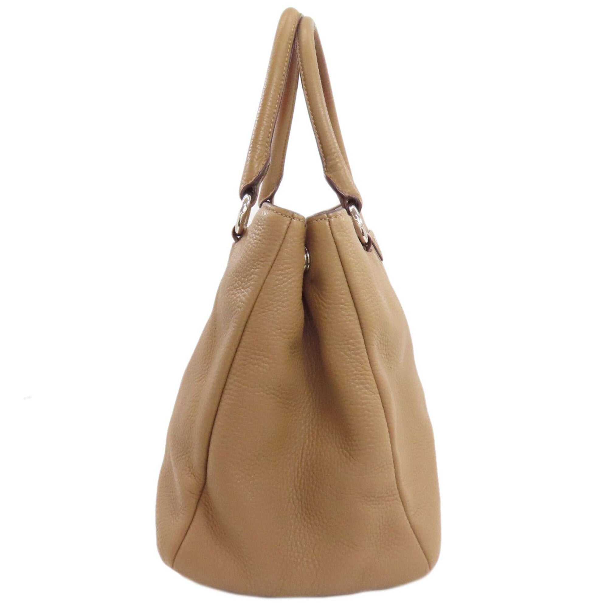 Prada Brown Leather Handbag (Pre-Owned)