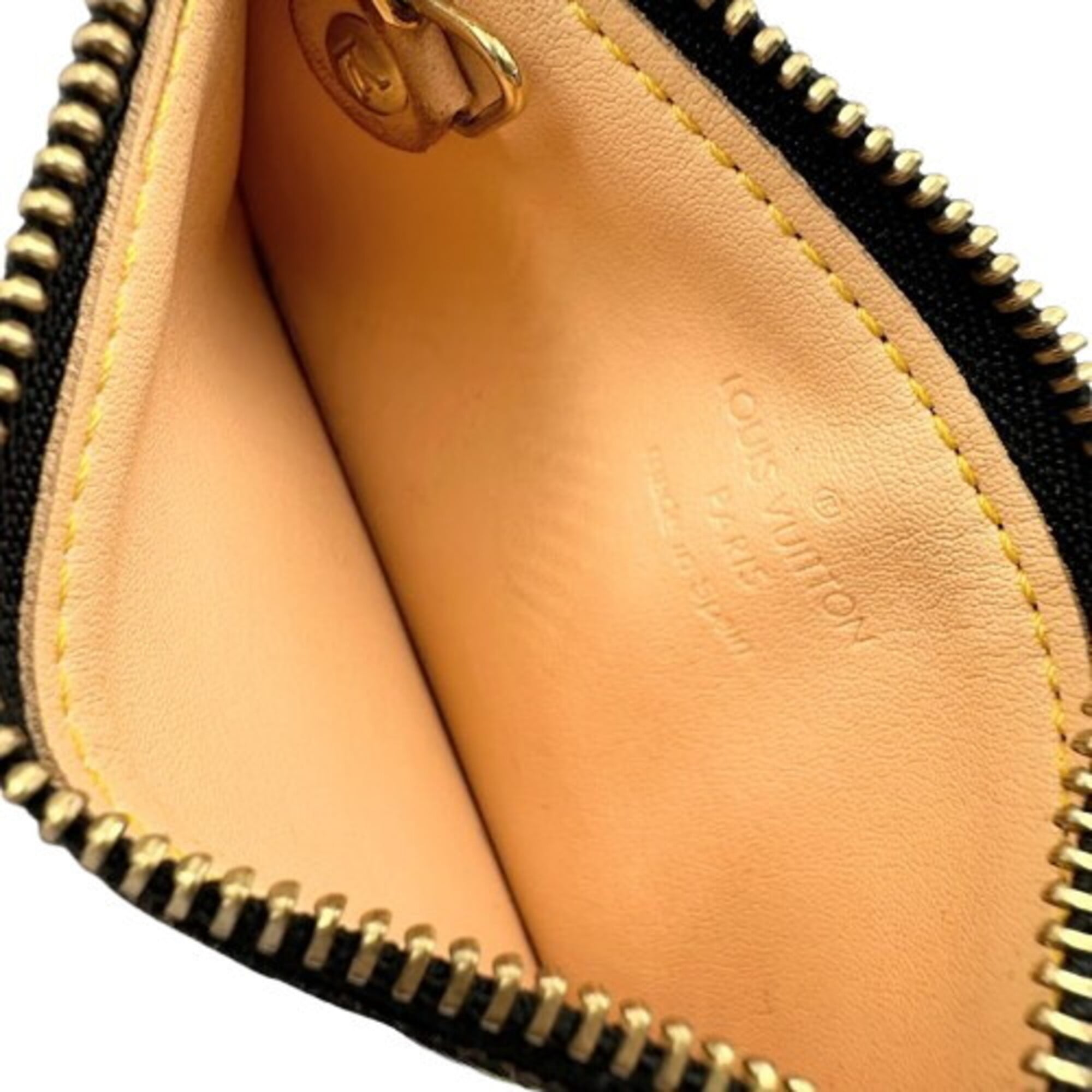 Louis Vuitton Black Pvc Coin Purse/Coin Case (Pre-Owned)