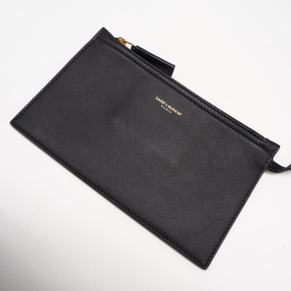 Yves Saint Laurent Black Leather Shoulder Bag (Pre-Owned)