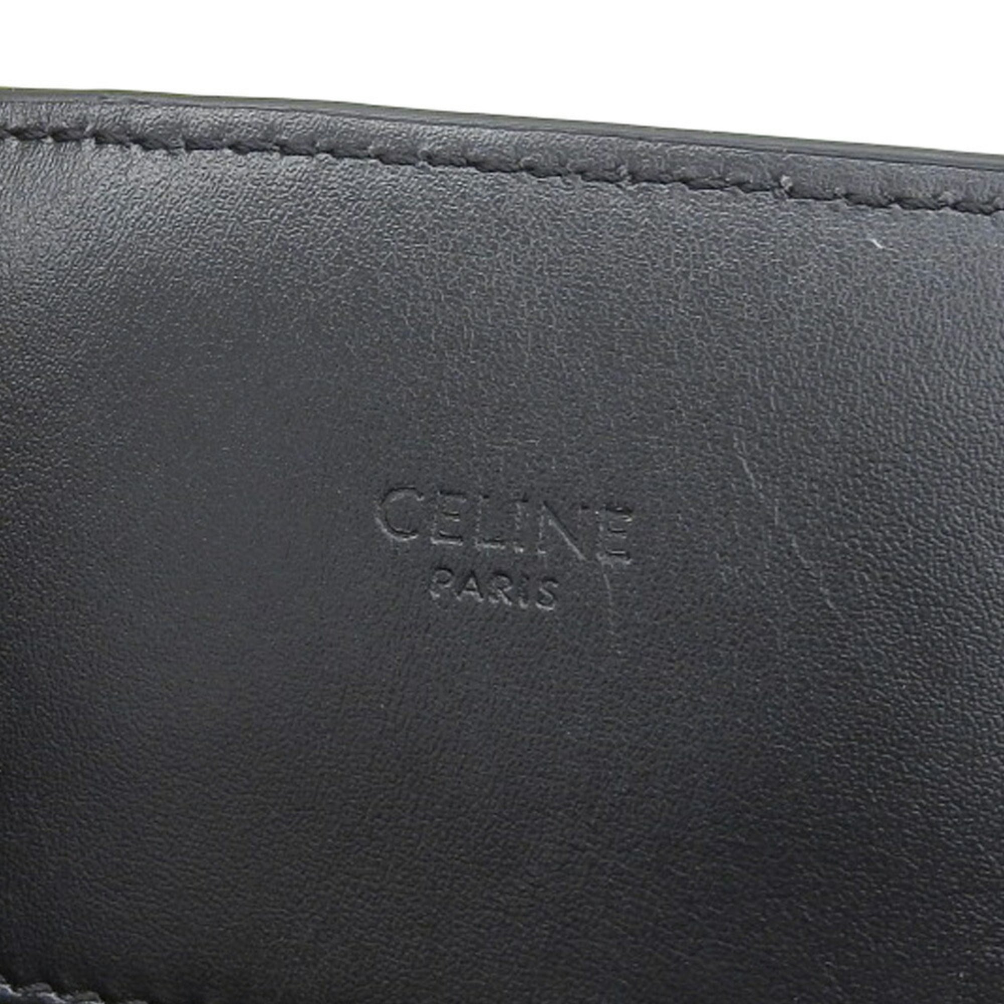 Celine Black Pvc Leather Handbag (Pre-Owned)