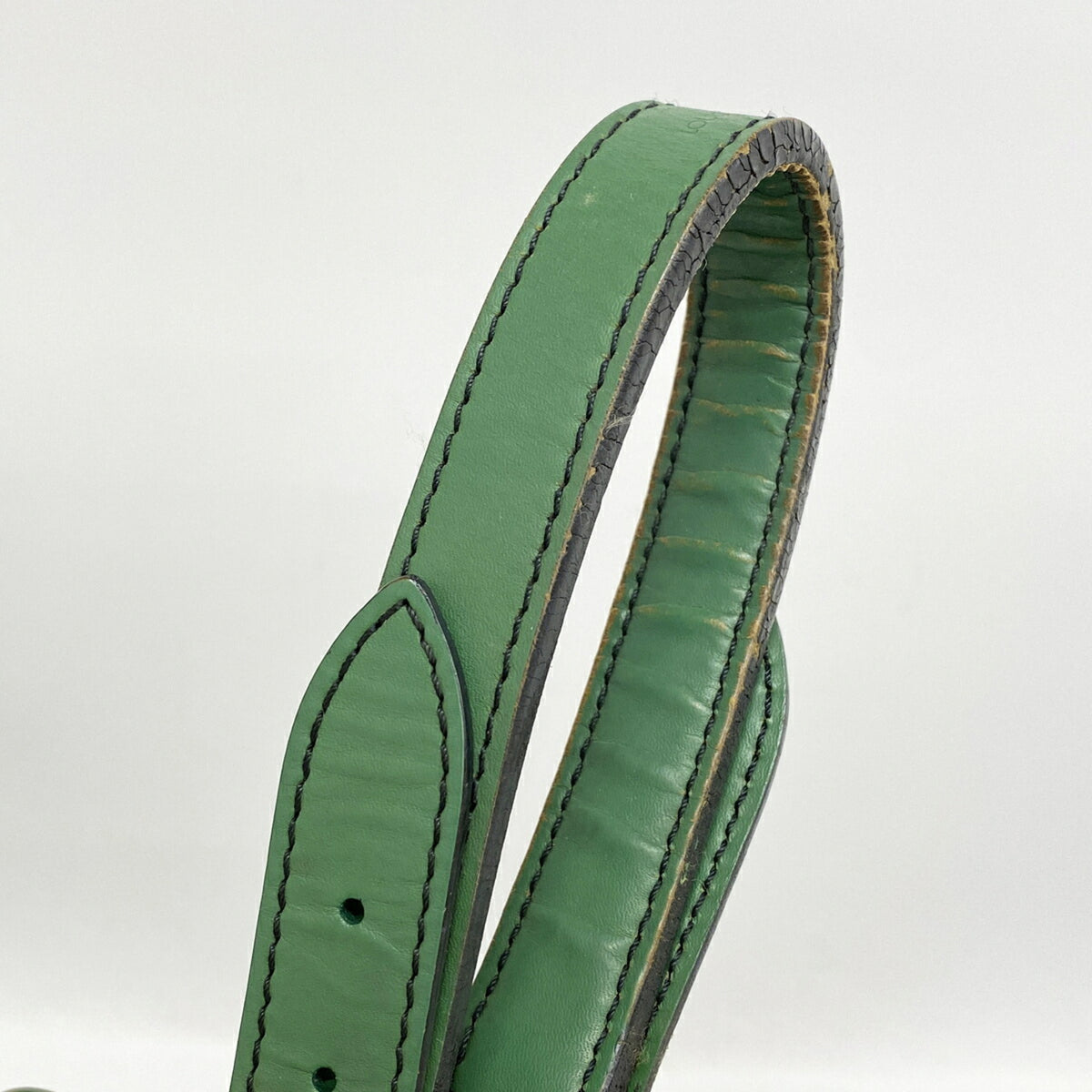Louis Vuitton Borneo Green Shoulder Bag (Pre-Owned)