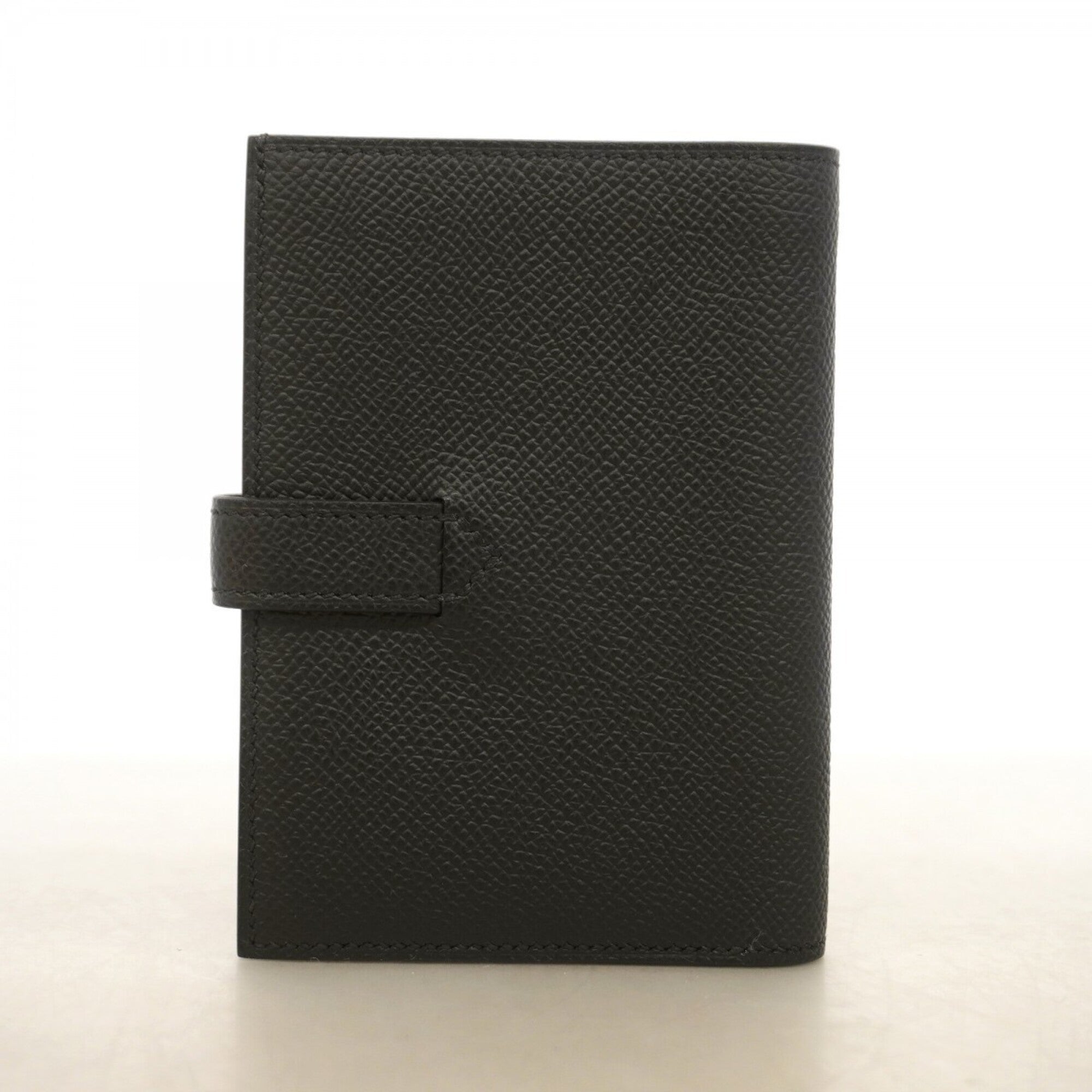 Hermes Black Leather Wallet (Bi-Fold) (Pre-Owned)