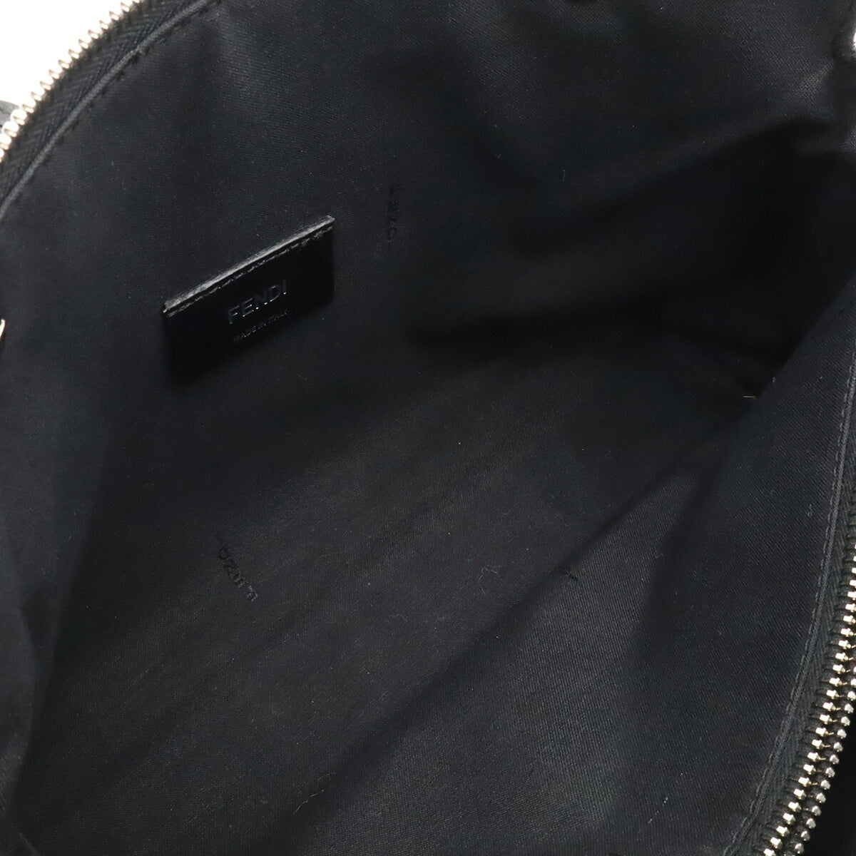 Fendi By The Way Black Leather Handbag Shoulder Bag (Pre-Owned)