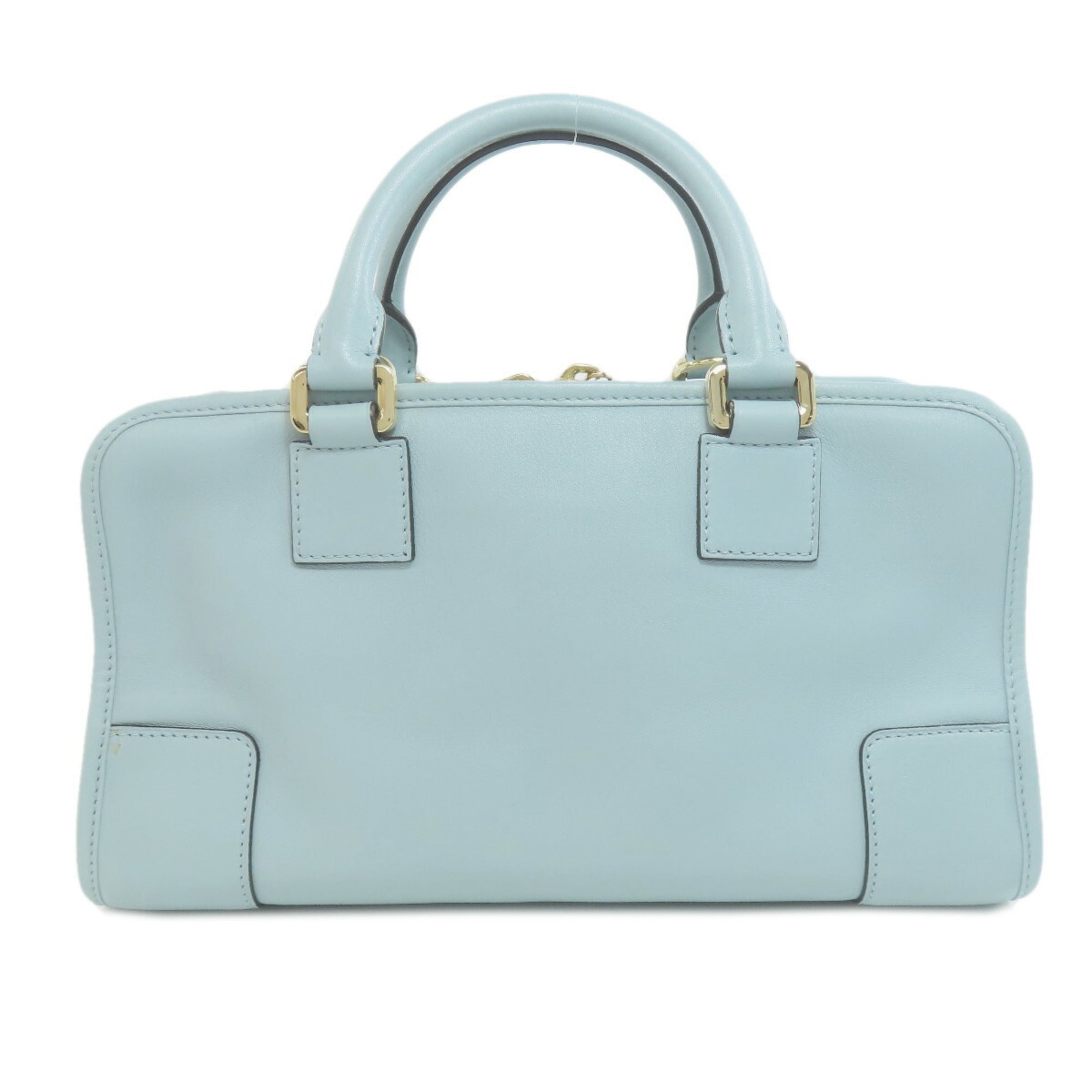 Loewe Light Blue Leather Handbag (Pre-Owned)