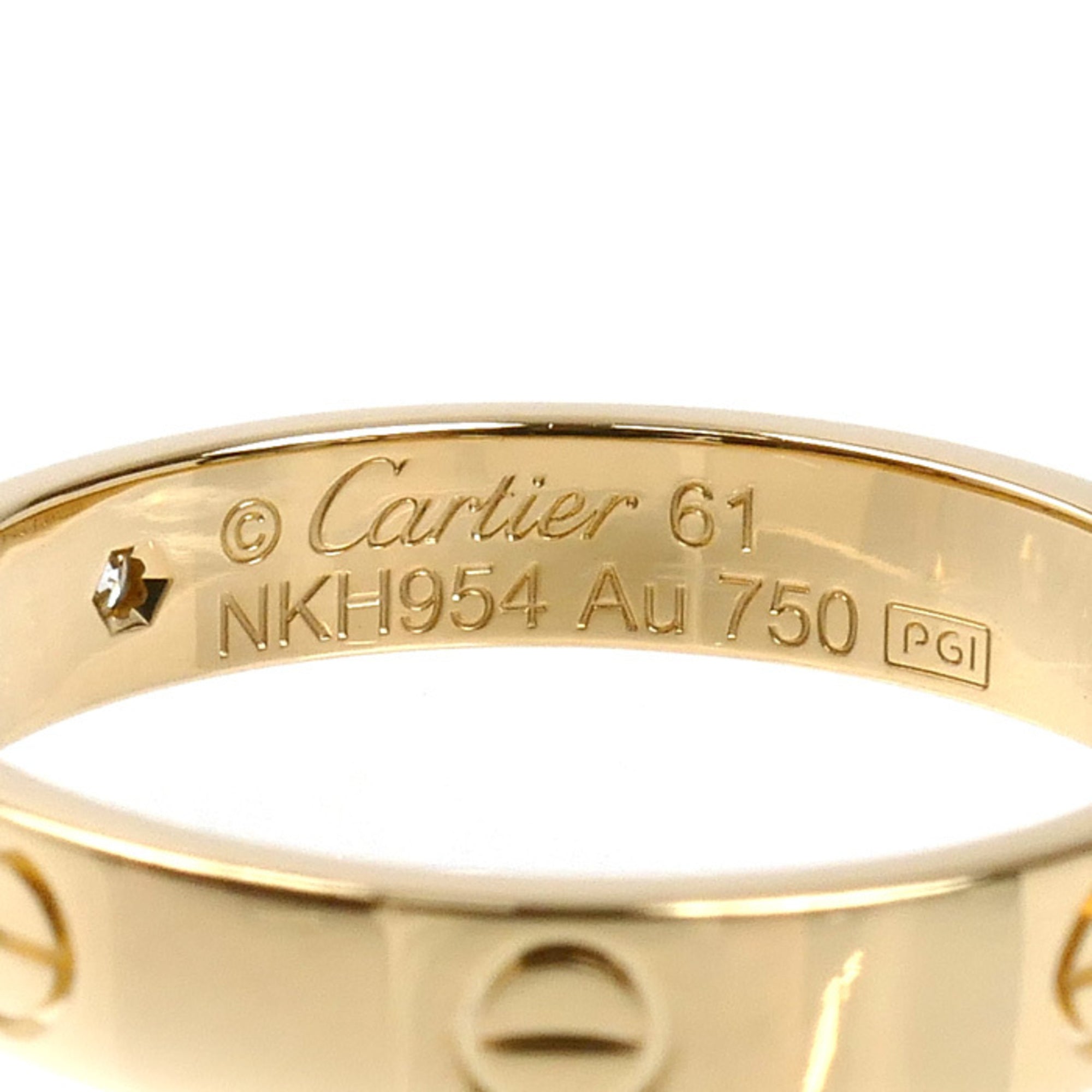 Cartier Yellow Gold (18K) Band Ring (Pre-Owned)