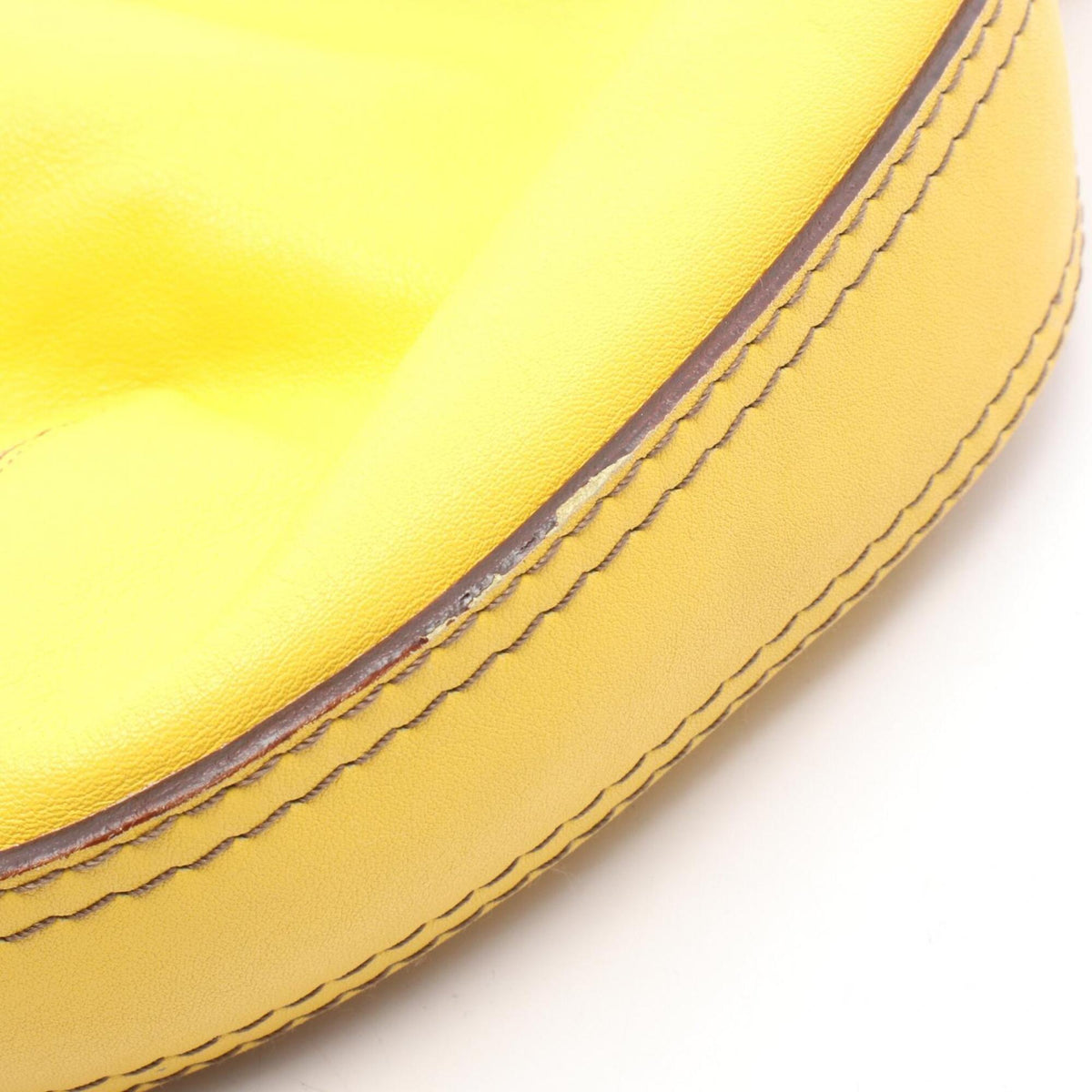 Loewe Yellow Leather Handbag (Pre-Owned)