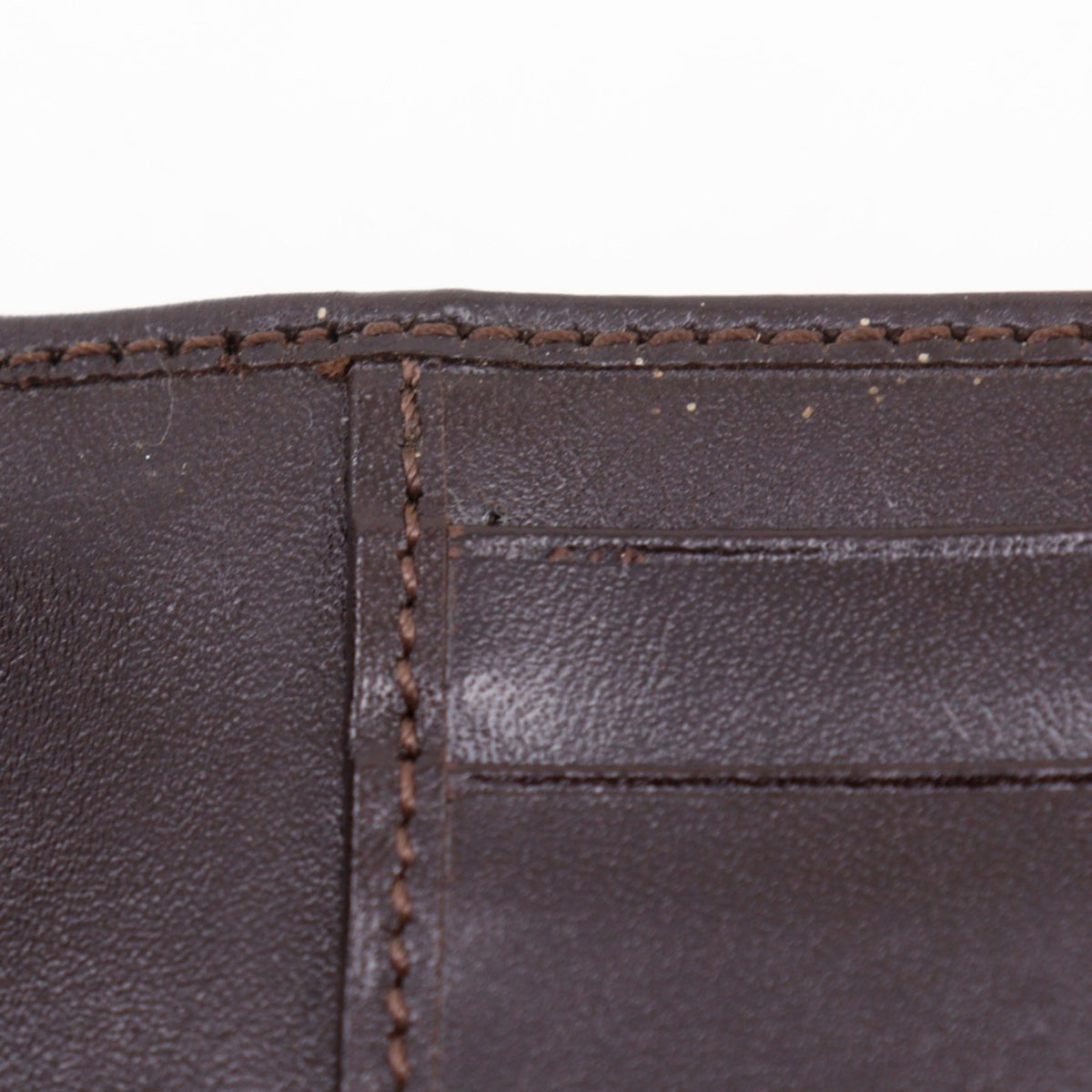 Fendi Zucca Brown Nylon Canvas Wallet (Tri-Fold) (Pre-Owned)