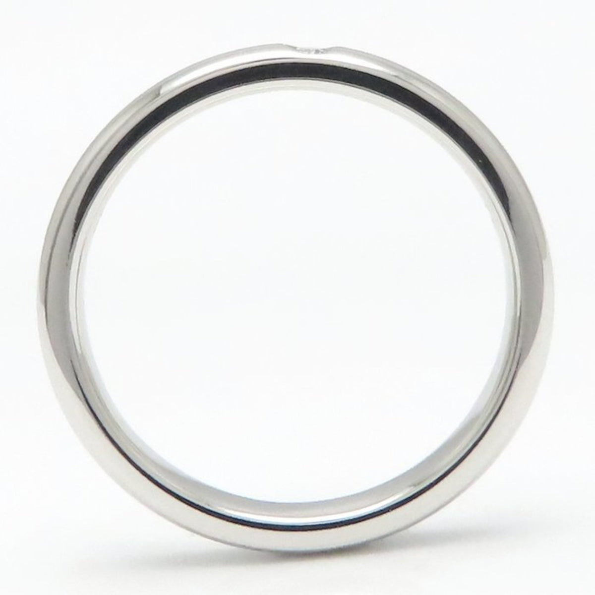 Tiffany Platinum Platinum 950 Band Ring (Pre-Owned)